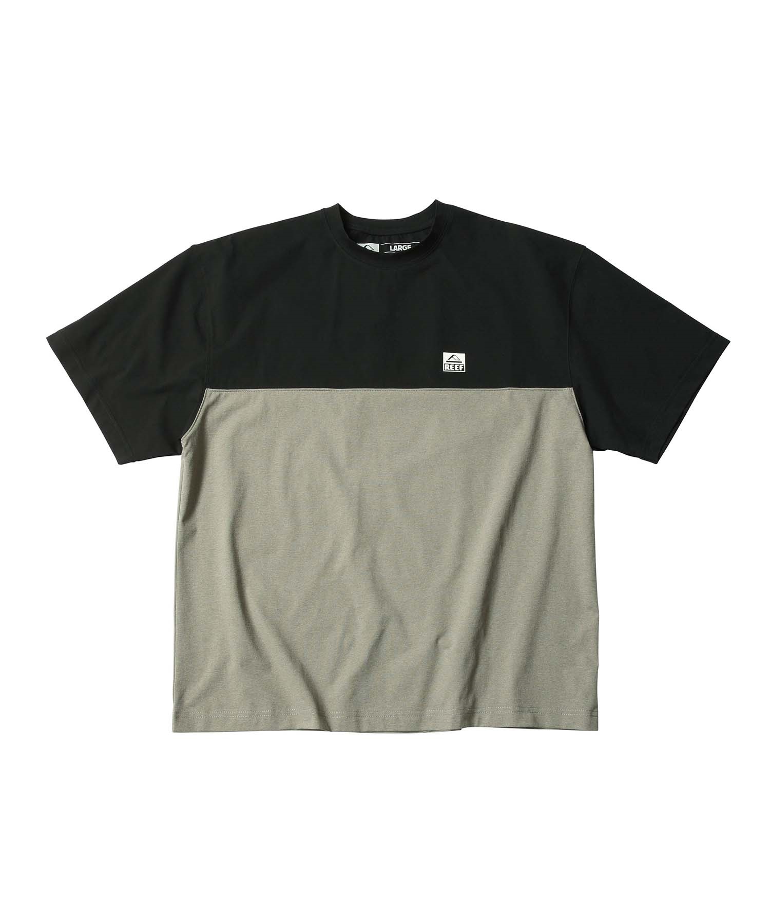 REEF リーフ BICOLOR RASH S S TEE メンズ 半袖 ラッシュガード T