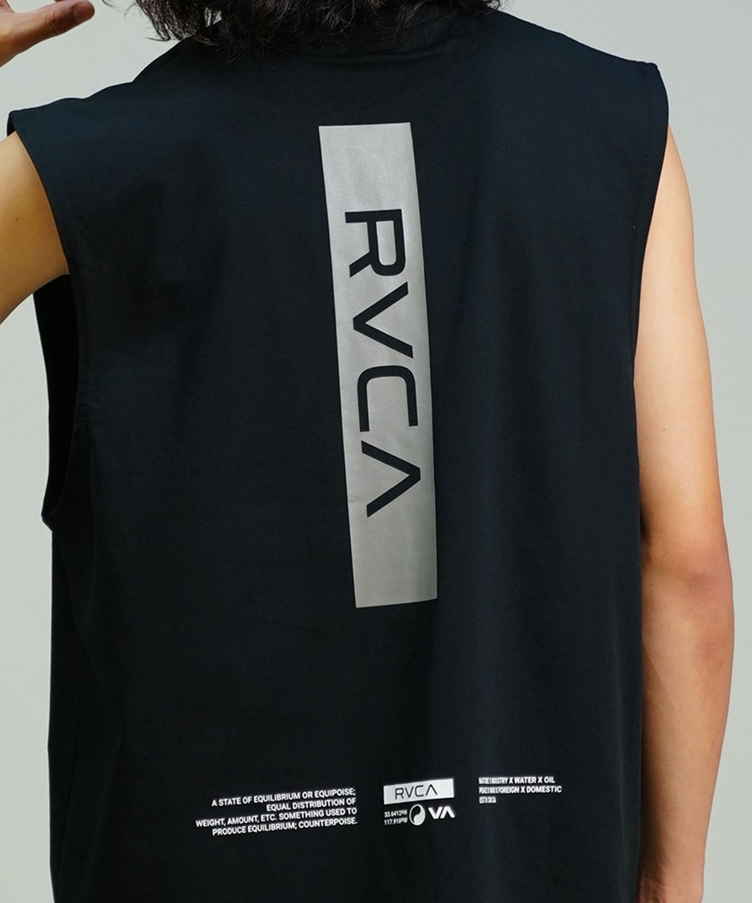 RVCA ルーカ メンズ ラッシュガード タンクトップ オーバー