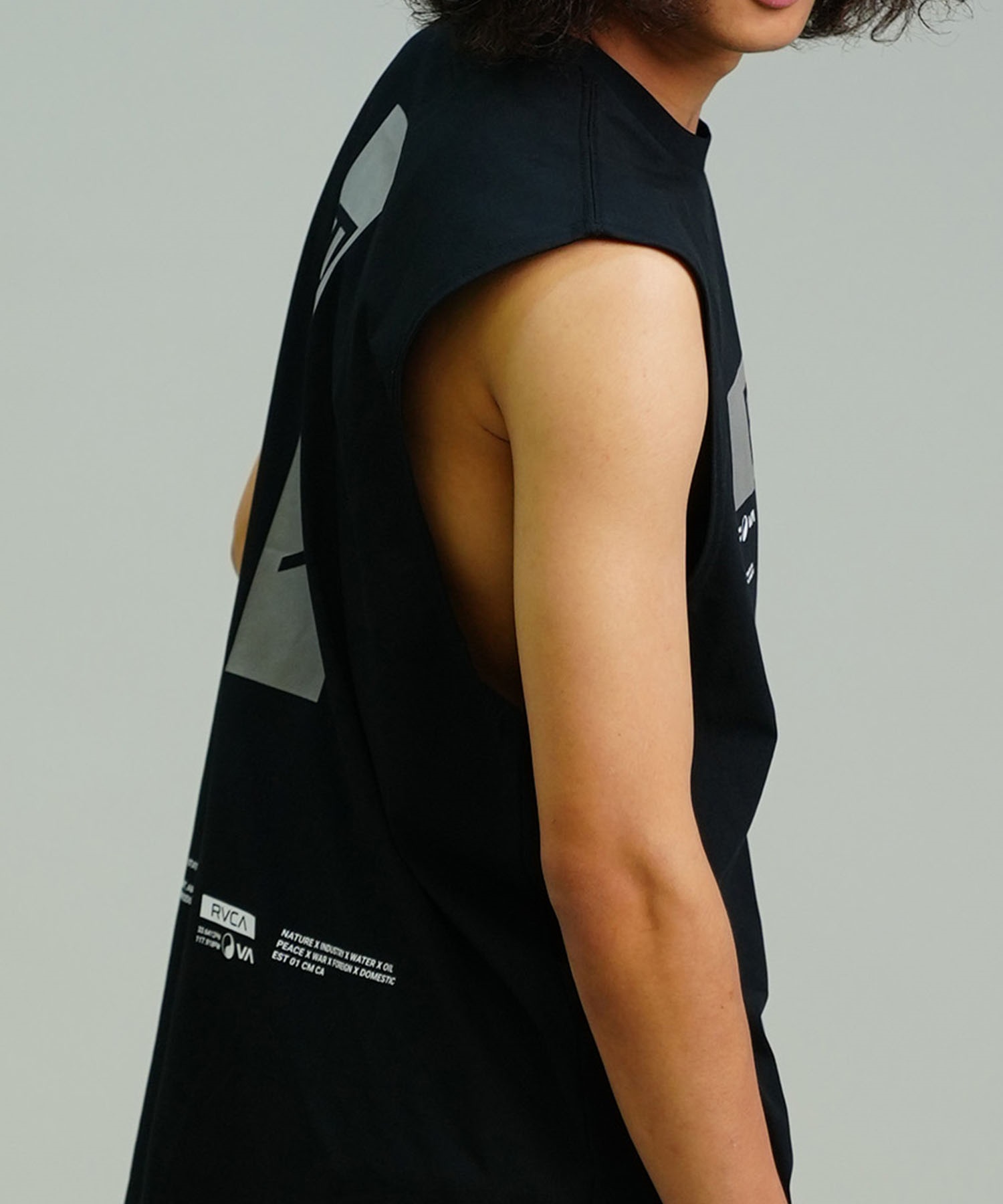 RVCA ルーカ メンズ ラッシュガード タンクトップ オーバー
