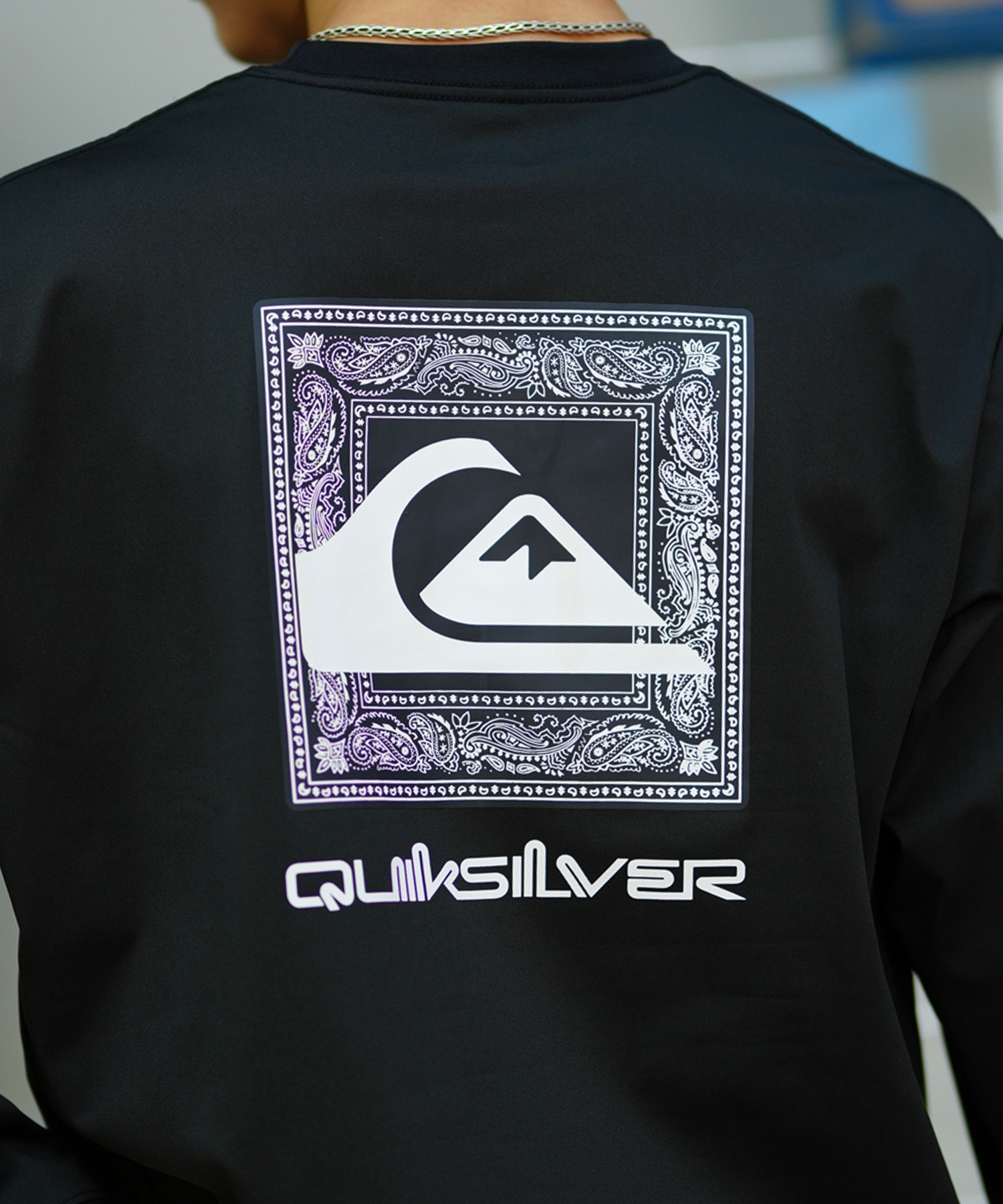 QUIKSILVER クイックシルバー UT/LSLTD QLY241635M メンズ ラッシュガード(BLK2-M)