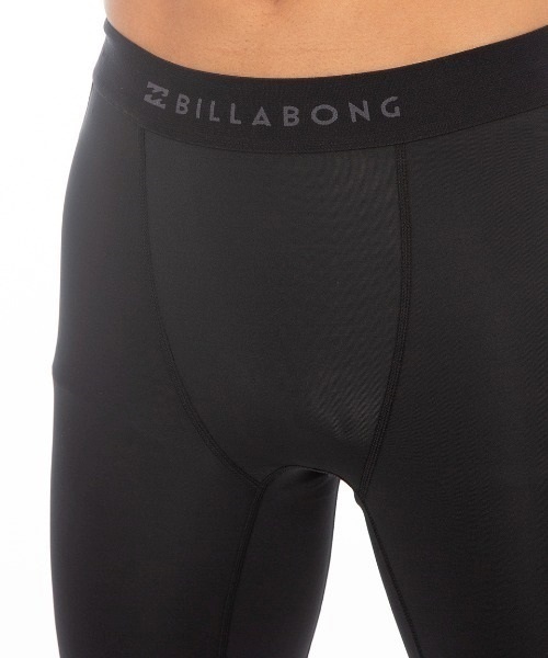 【クーポン対象】BILLABONG  ビラボン BD011-493 メンズ インナーショーツ UVカット インナースパッツ レギンス 水陸両用 フィットネス KX1 D15(BKBK-M)