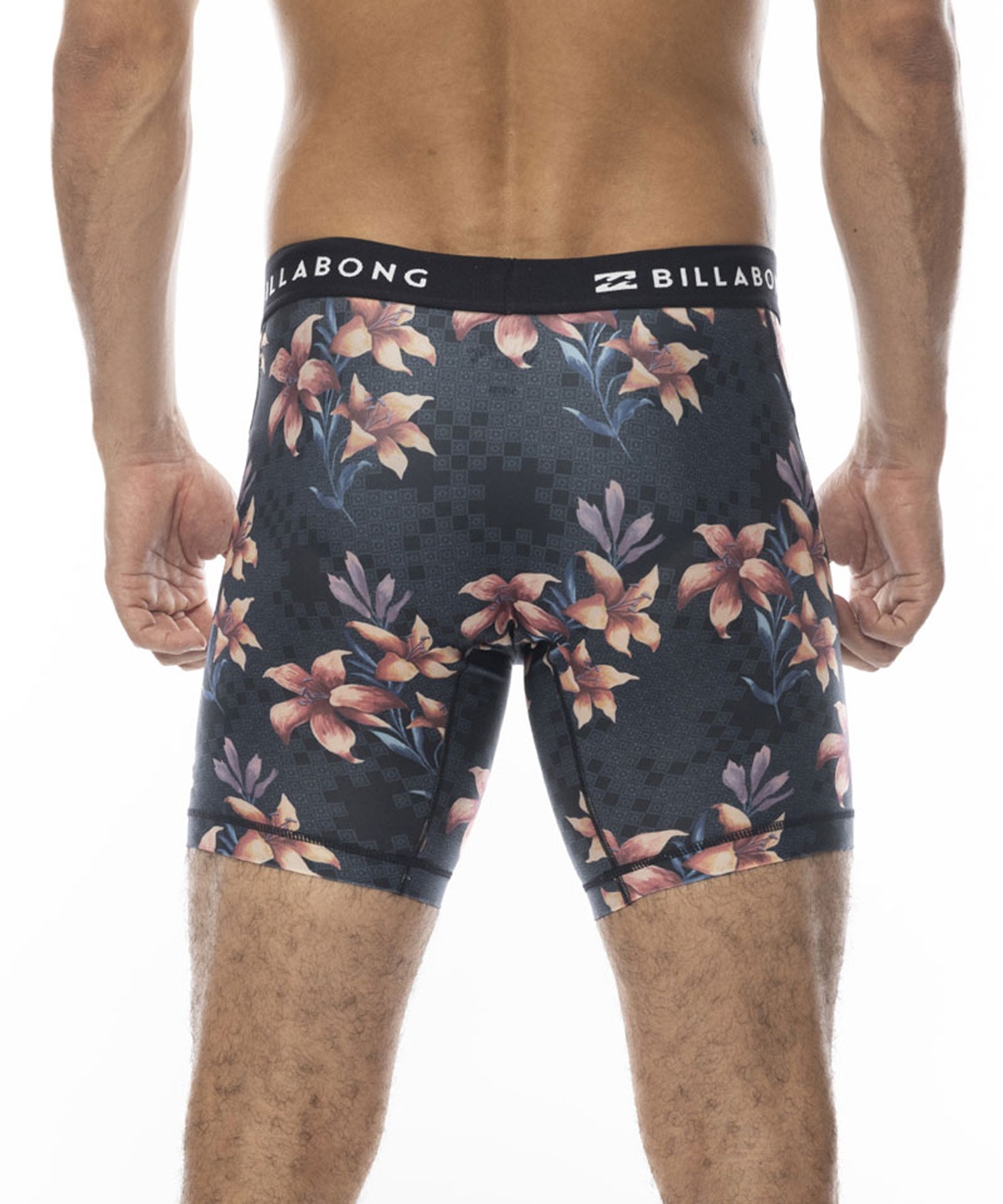 BILLABONG ビラボン メンズ サーフインナー アンダーショーツ AO PRINT UNDERSHORTS 水着 UVカット 総柄 BE011-491(NVY-S)