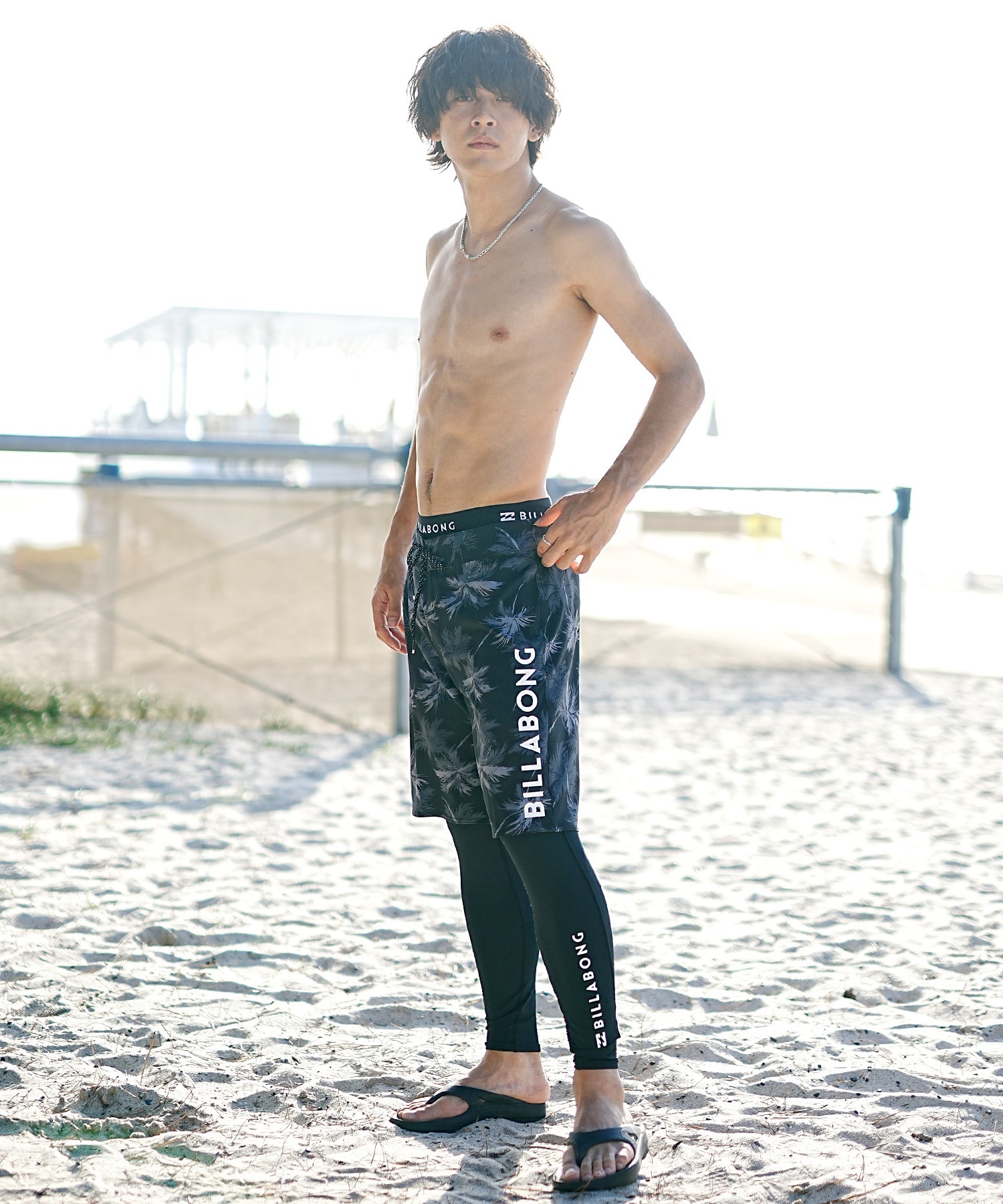 BILLABONG メンズ　レギンス　bd011-494 BKC サイズL BILLABONG メンズ レギンス bd011-494 BKC サイズL｜Yahoo