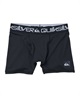 QUIKSILVER クイックシルバー メンズ インナーショーツ アンダーショーツ ボクサーパンツ 水着 QS LOGO QUD241023(BLK5-S)