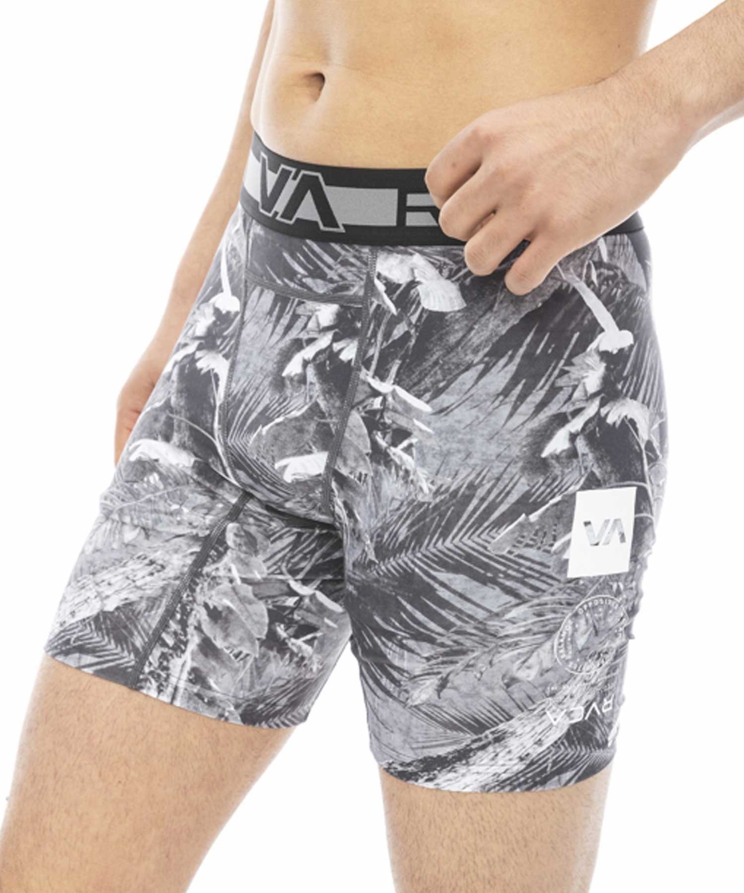 【クーポン対象】RVCA ルーカ RVCA UNDER SHORTS メンズ インナー パンツ 水着 BE041-861(BLK-S)