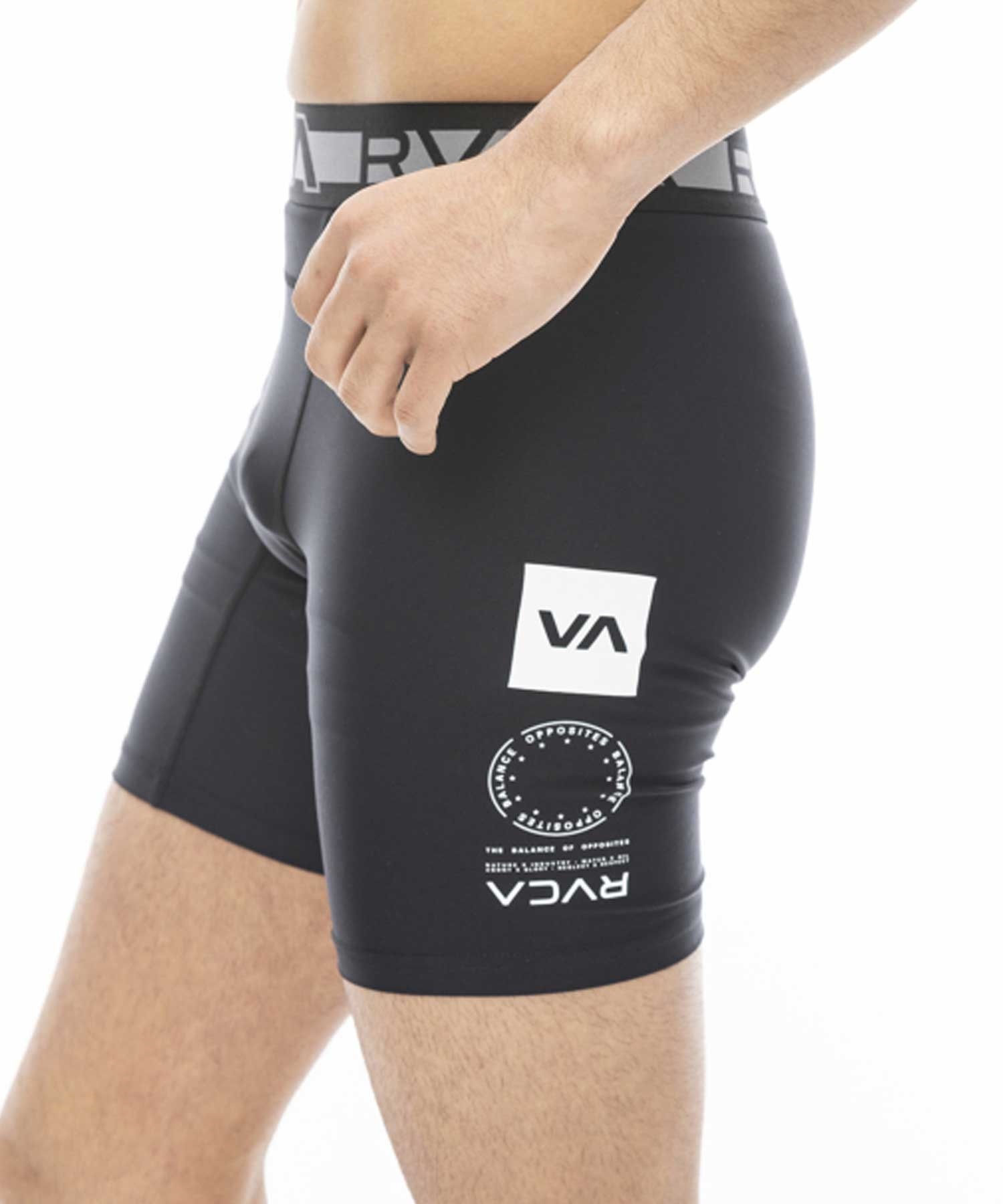 【クーポン対象】RVCA ルーカ RVCA UNDER SHORTS メンズ インナー パンツ 水着 BE041-861(BLK-S)