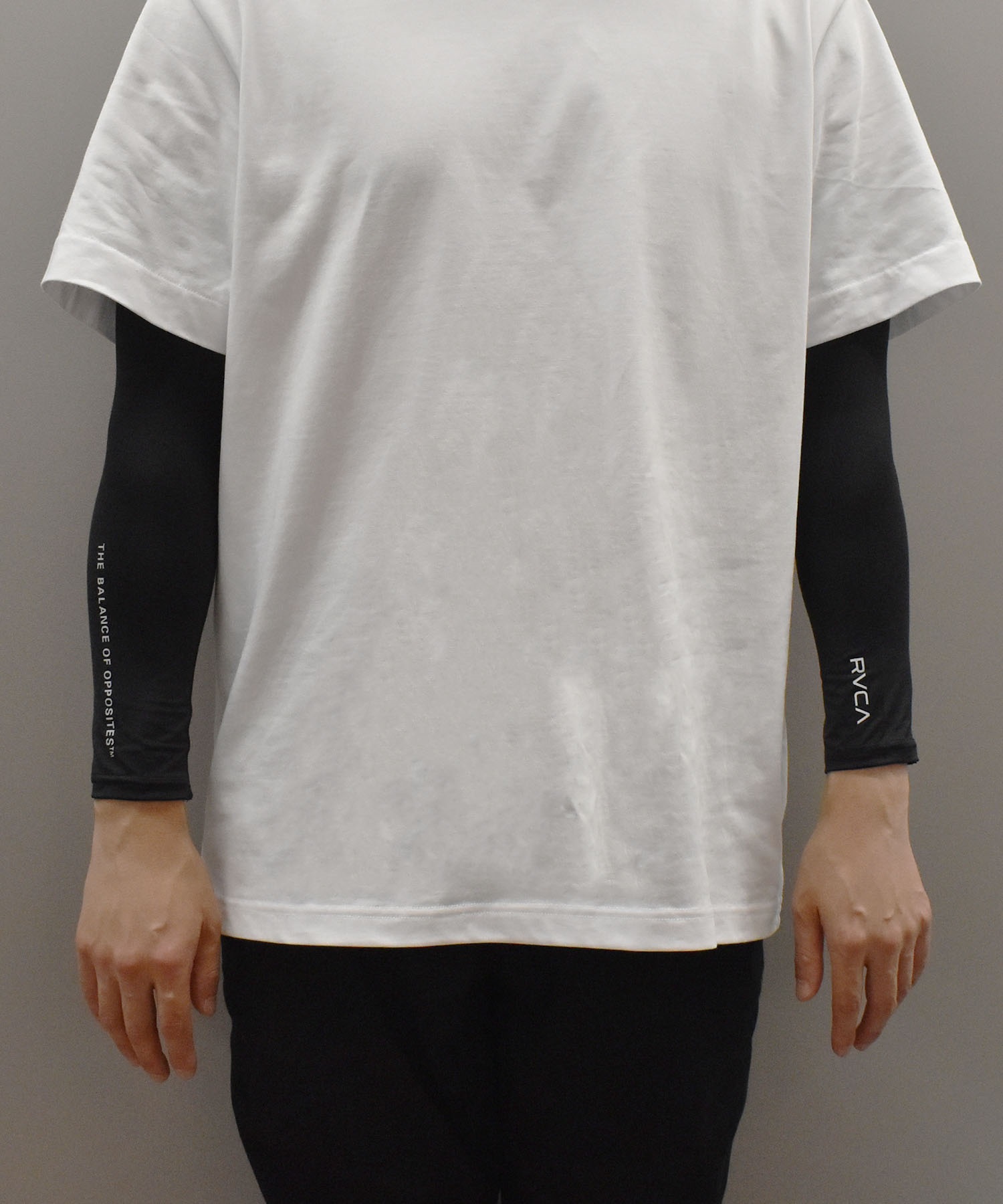 RVCA ルーカ アームカバー メンズ 紫外線対策 UVケア UVBE04A-963(BLK-M)
