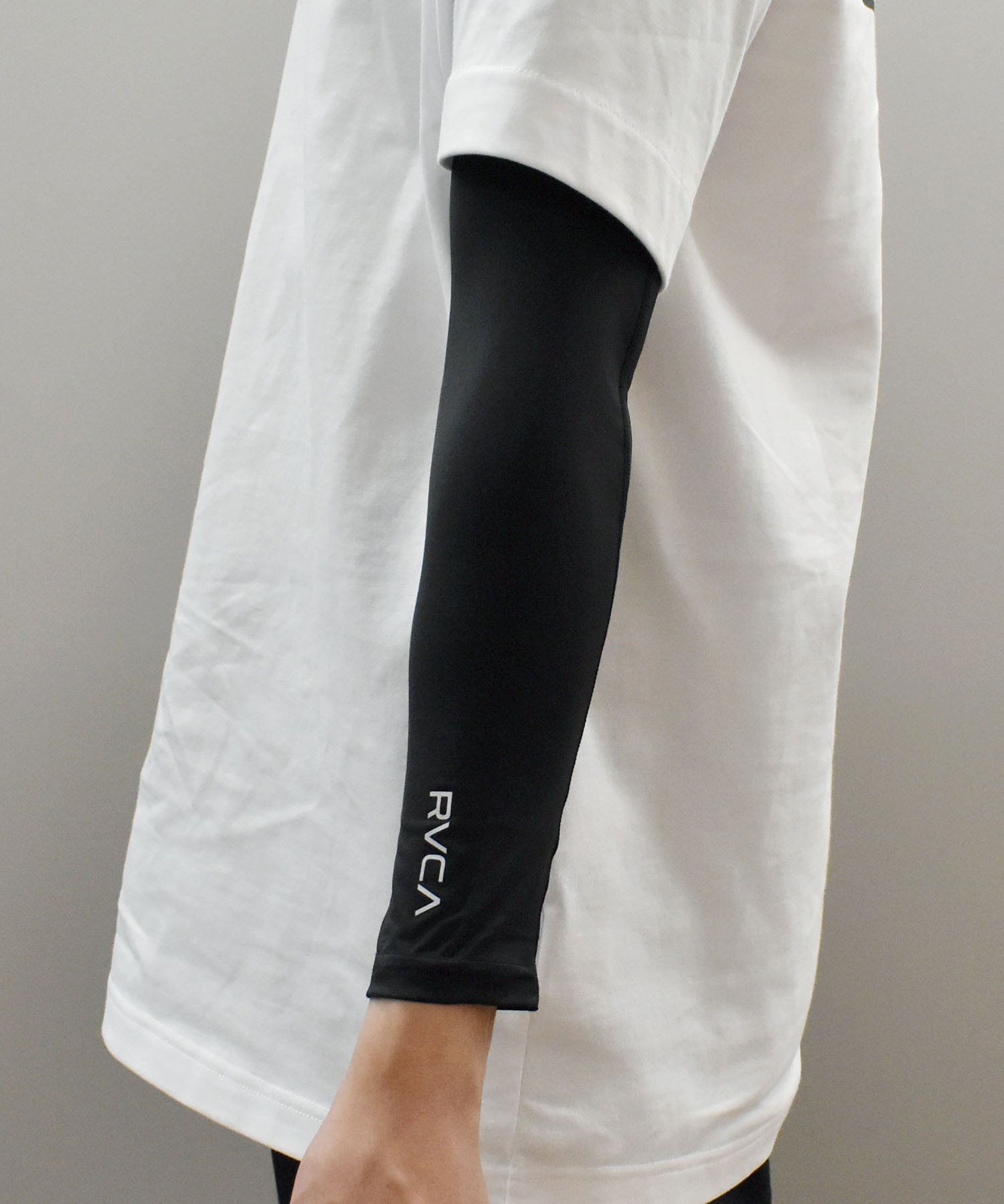 RVCA ルーカ アームカバー メンズ 紫外線対策 UVケア UVBE04A-963(BLK-M)