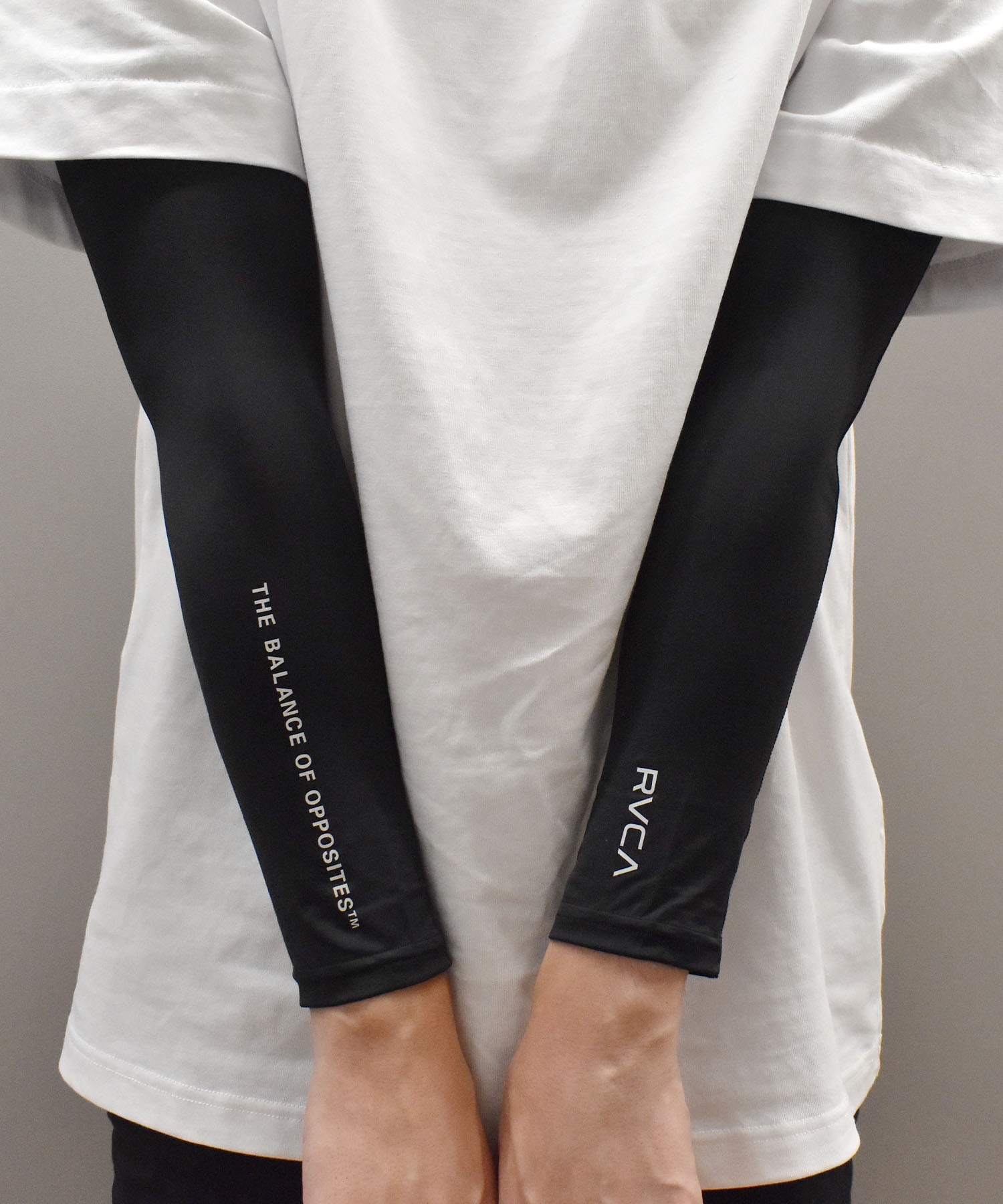 RVCA ルーカ アームカバー メンズ 紫外線対策 UVケア UVBE04A-963(BLK-M)