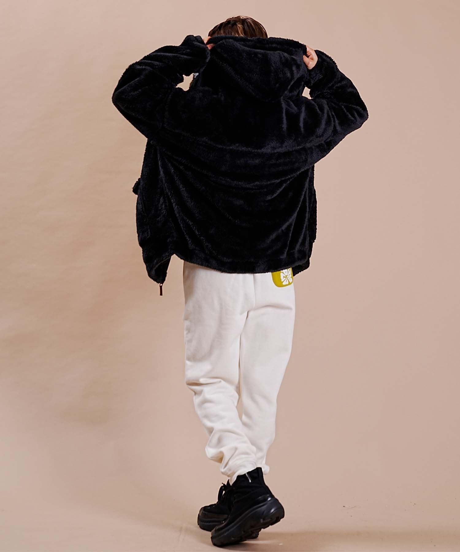 BILLABONG/ビラボン レディース ボアジャケット ワンポイント