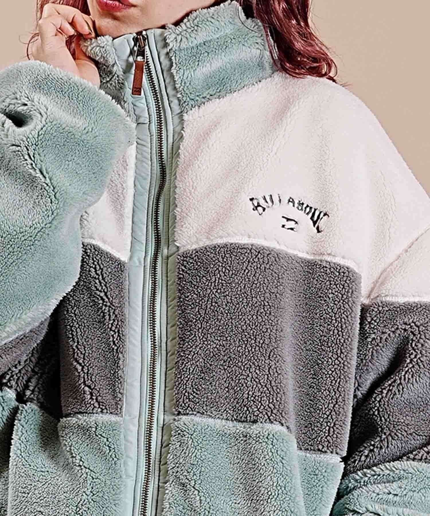 BILLABONG/ビラボン レディース ボアジャケット ワンポイント