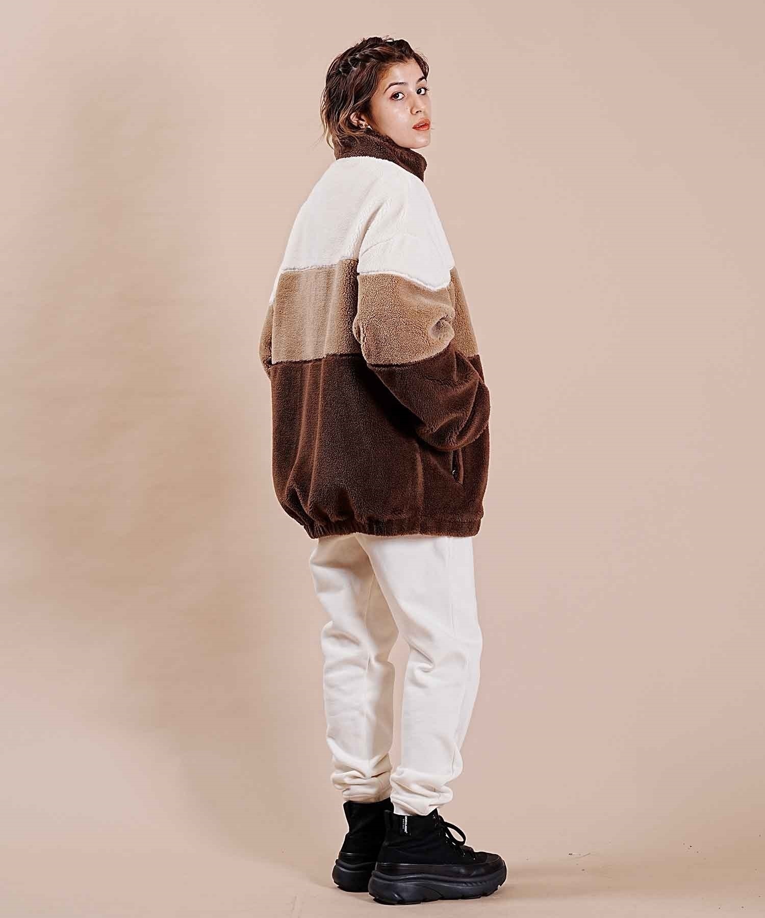 BILLABONG/ビラボン レディース ボアジャケット ワンポイント