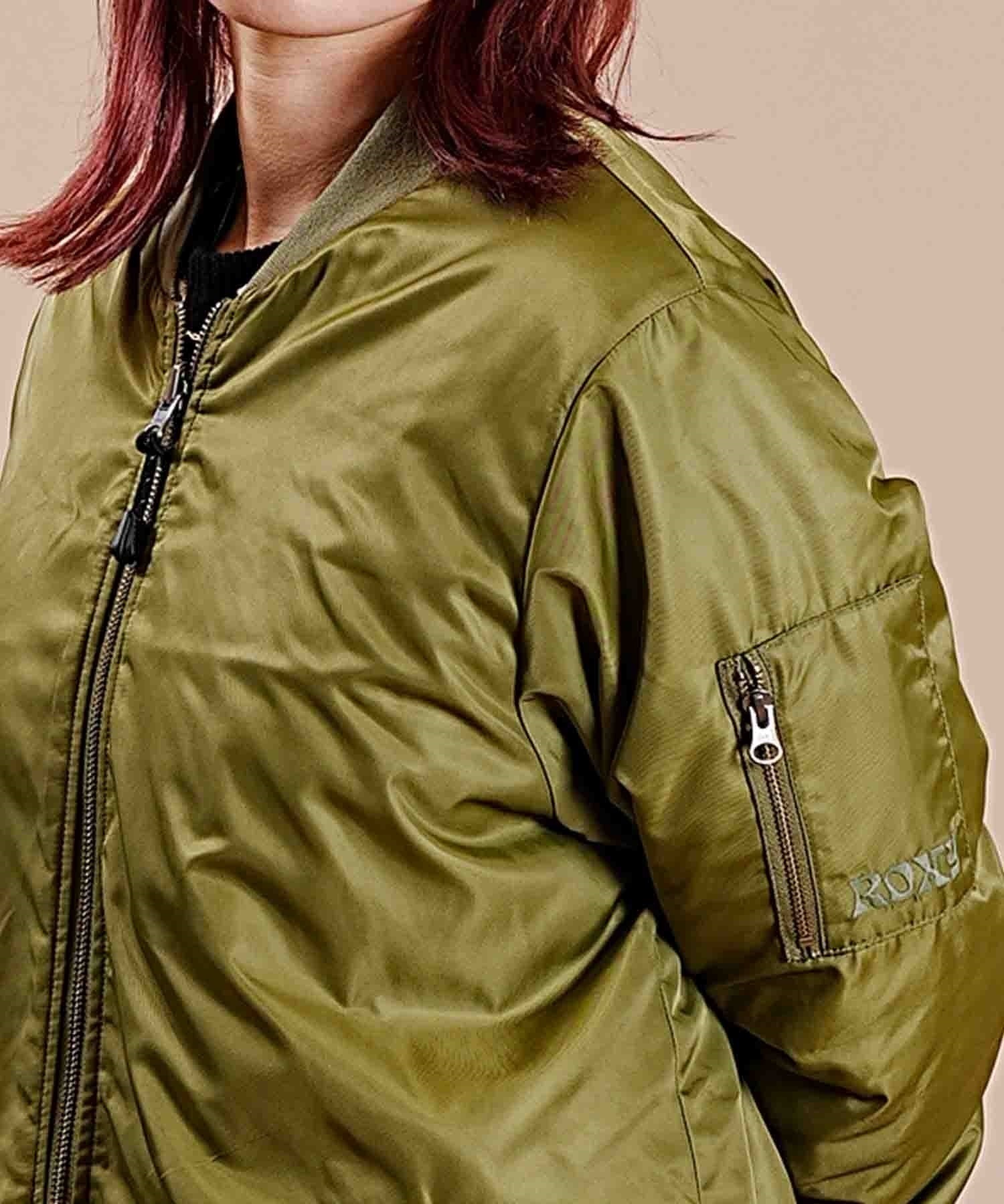 ROXY/ロキシー レディース ジャケット Vネック リバーシブル ロング丈 RJK234009(KHA-M)