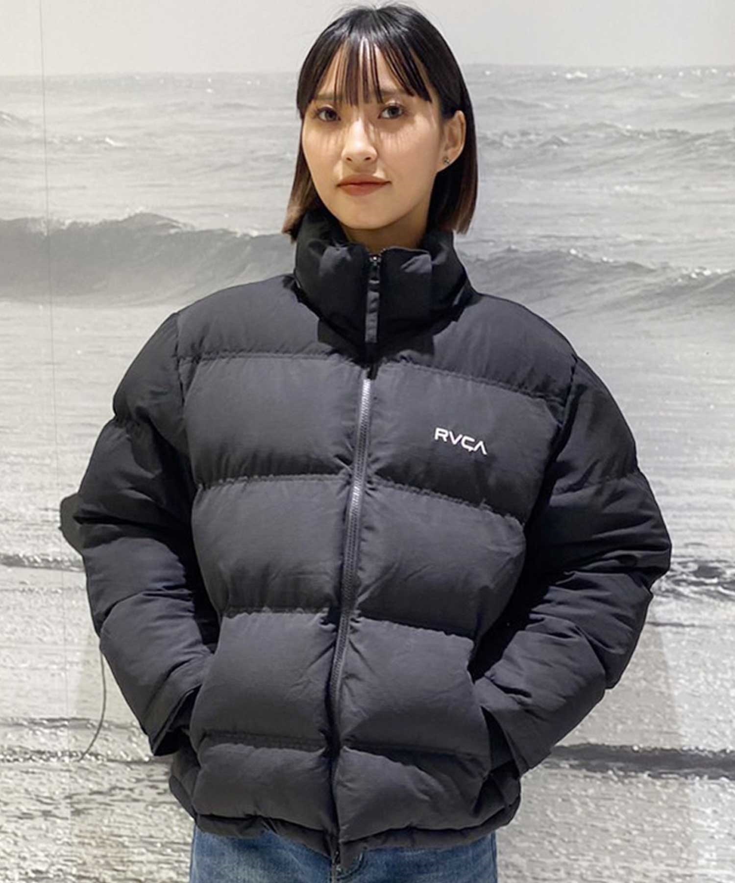 RVCA/ルーカ レディース 中綿ジャケット ２WAY BD044-769 BALANCE PUFFER HD JKT(WDR0-M)