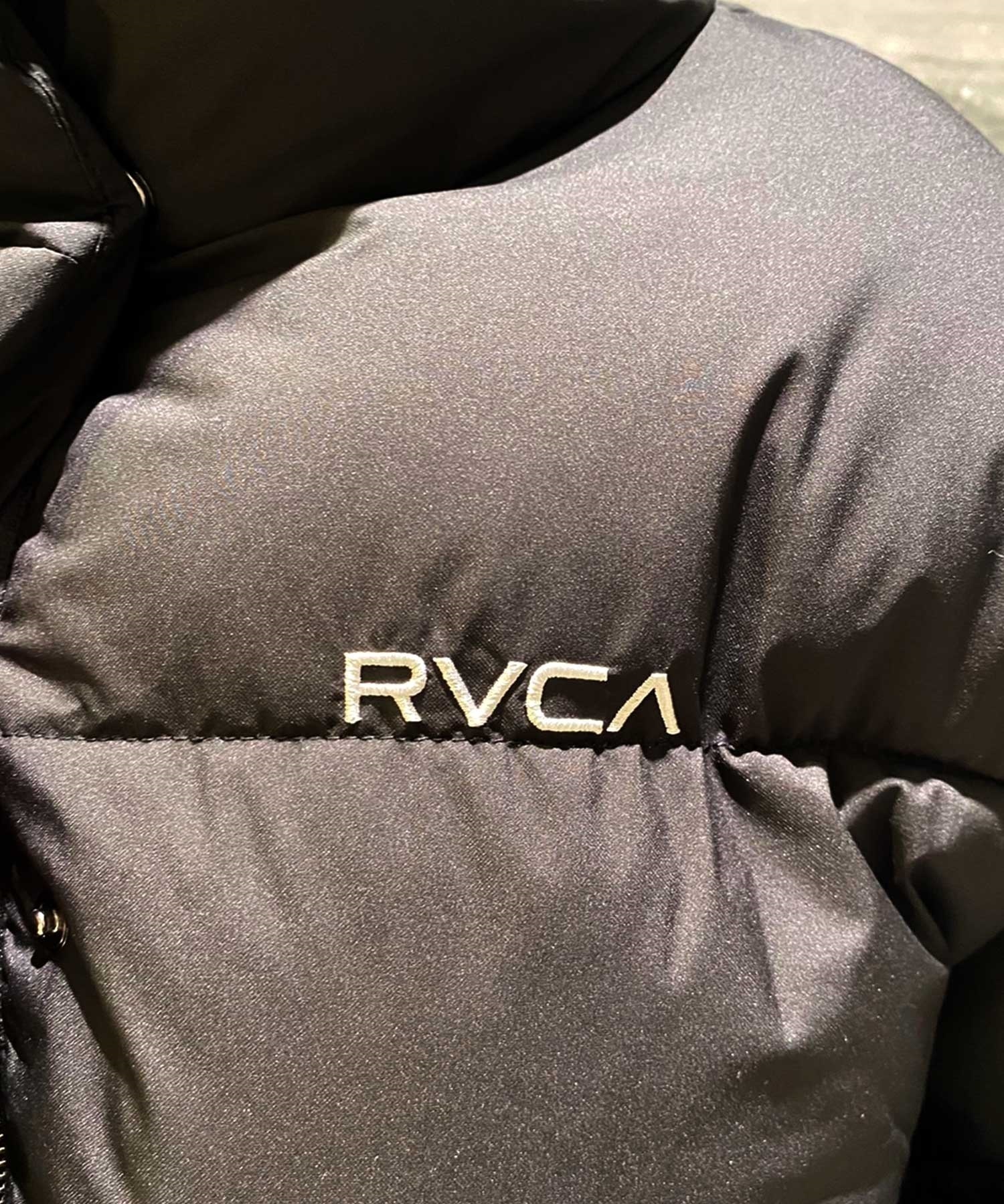 RVCA/ルーカ SMALL RVCA PUFFER JACKET レディース アウター ジャケット ショート丈 BD044-767(BLK-M)
