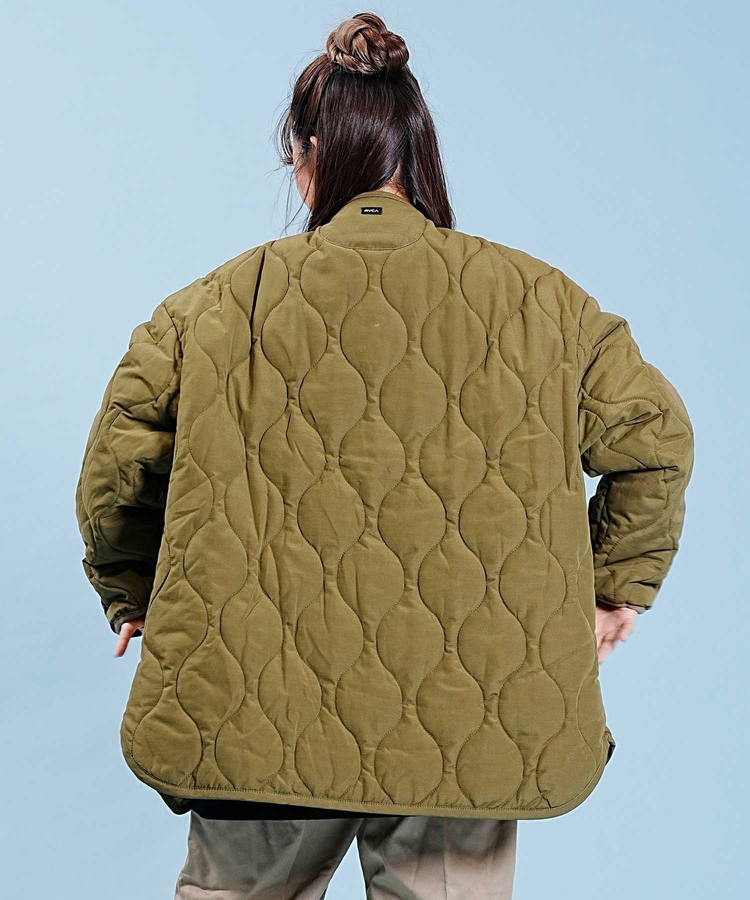 RVCA/ルーカ QUILTTED JACKET レディース アウター ジャケット キルティング BD044-770(DKO-M)