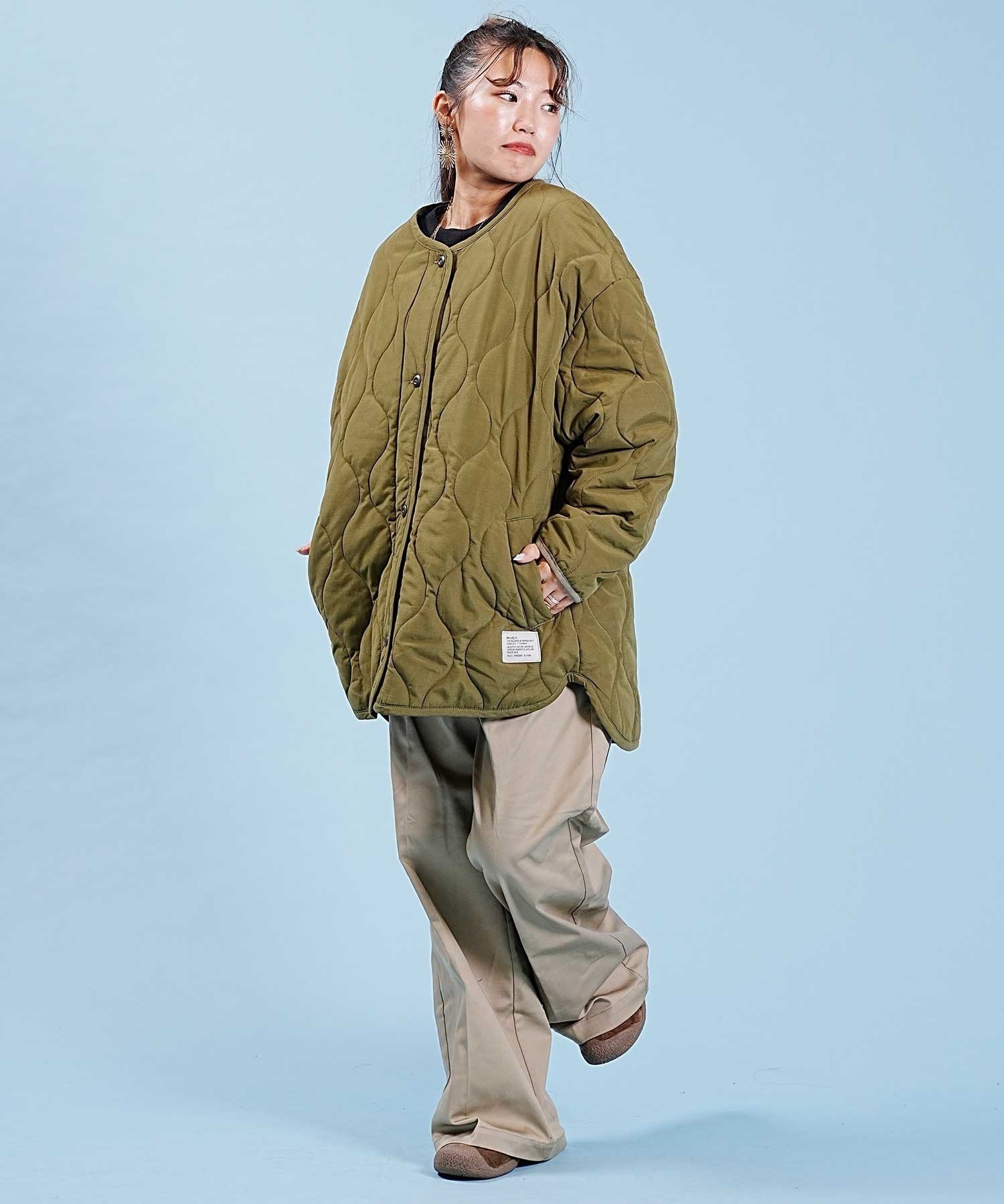 RVCA/ルーカ QUILTTED JACKET レディース アウター ジャケット キルティング BD044-770(DKO-M)