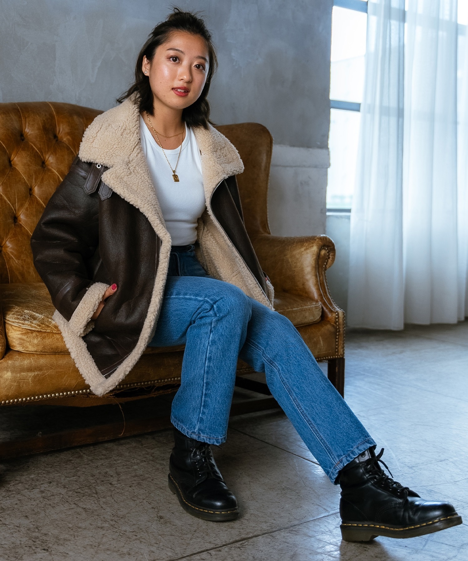 RIKKA FEMME リッカファム LEATH RF23FW04 レディース