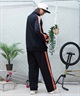 【ムラサキスポーツ限定】SANTACRUZ/サンタクルーズ レディース トラックジャケット スポーツスタイル セットアップ 502241132(BLACK-M)