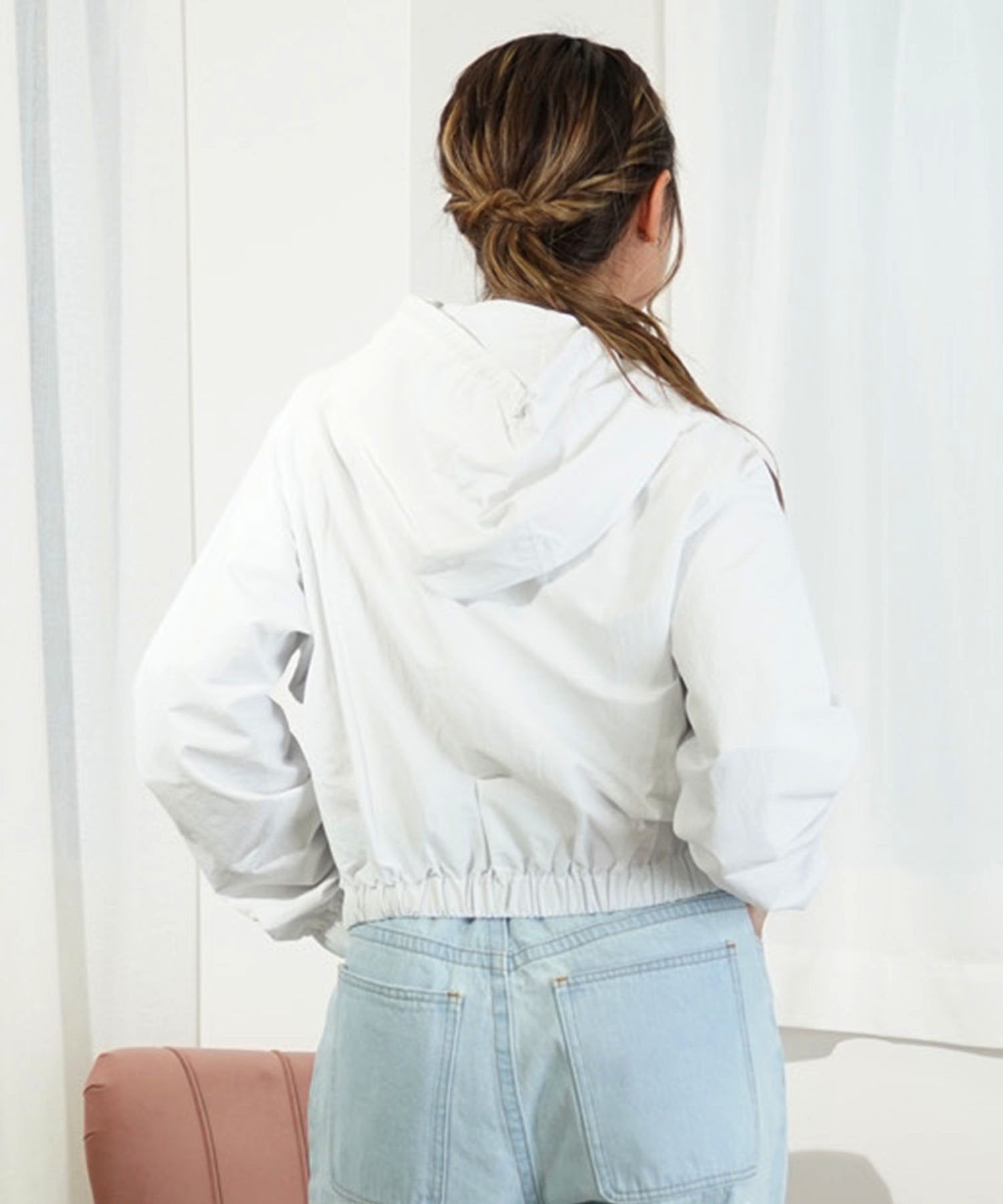 RVCA ルーカ MINI RVCA SHORT JACKET レディース ナイロンジャケット クロップド丈 BE043-752(BES0-M)