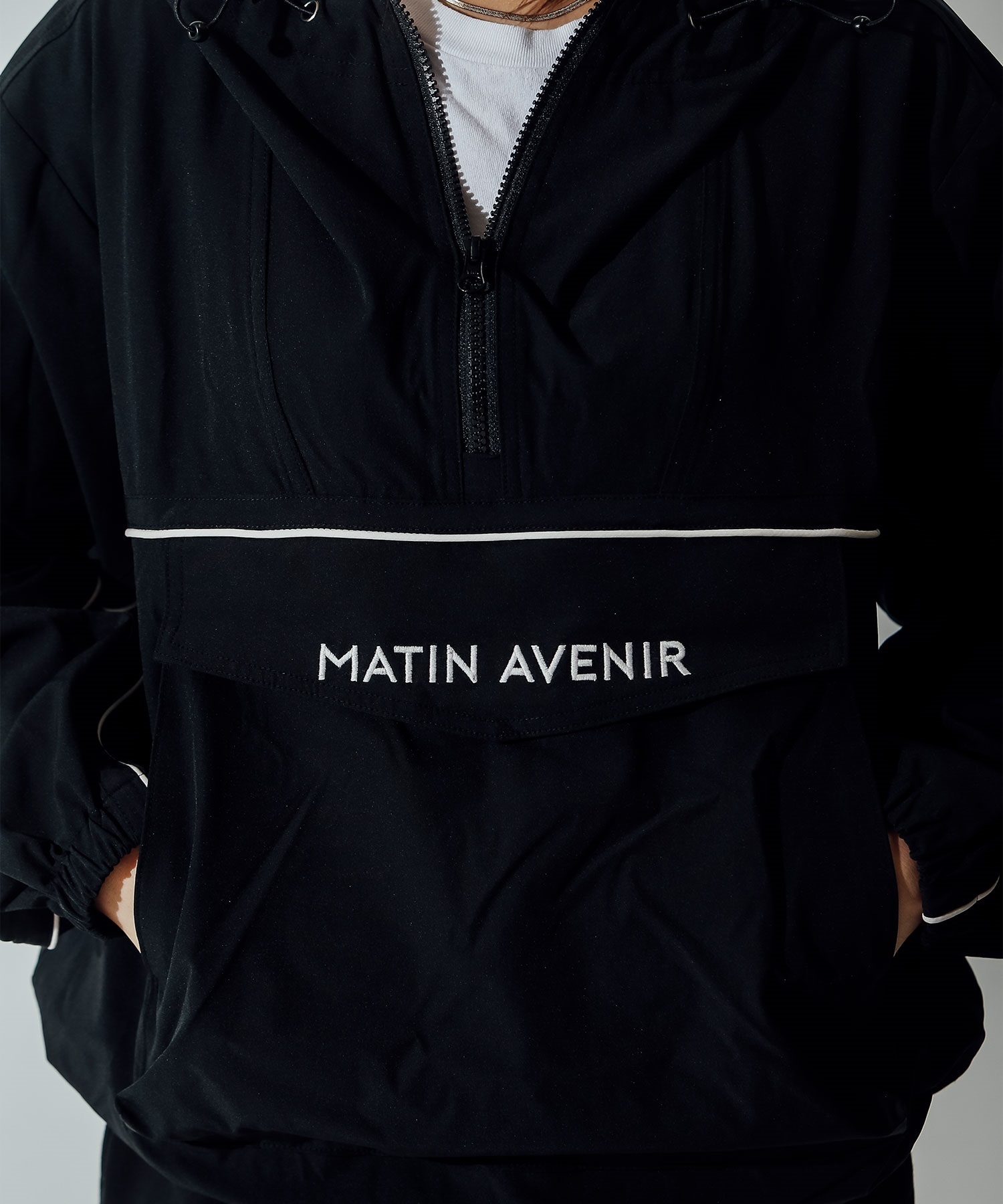 【 ムラサキスポーツ限定】MATIN AVENIR マタンアヴニール トラックジャケット レディース  241OO2PK008MA(BLK-M)