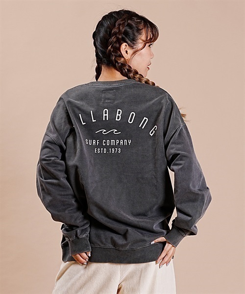 BILLABONG/ビラボン ARCH CLEAN LOGO LIGHT SWEAT CREW スウェット