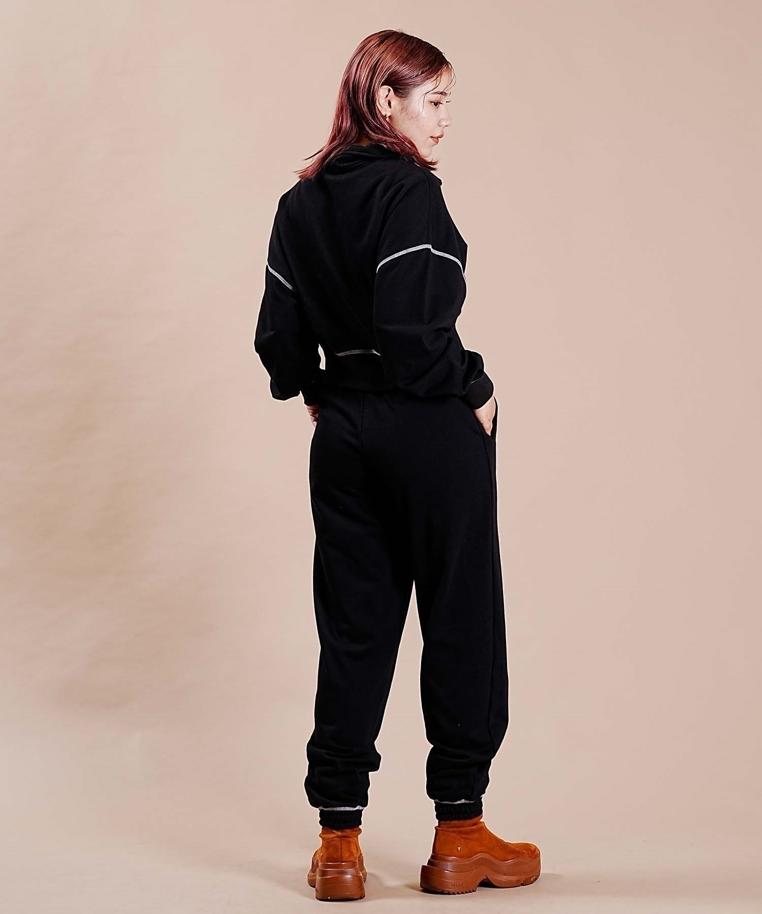 ROXY/ロキシー レディース トレーナー ハーフジップ ショート丈