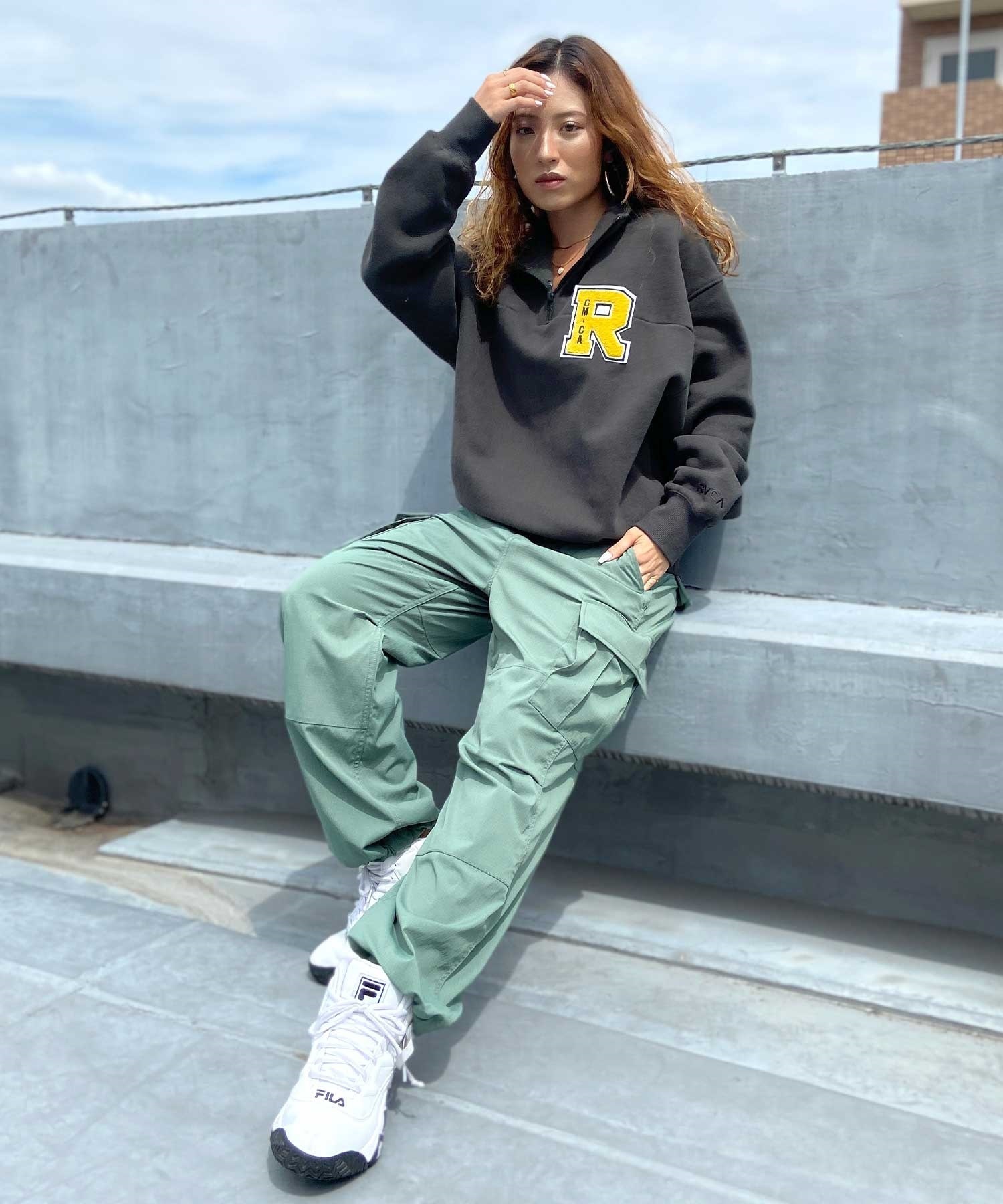 RVCA RVCA/ルーカ レディース トレーナー 長袖 スウェット 裏