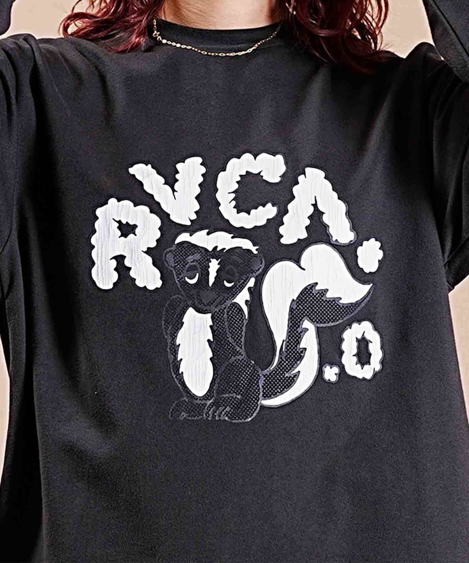 RVCA/ルーカ レディース スウェット キャラクター ルーズシルエット 中厚手 BD044-028(PTK-M)