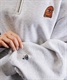 【ムラサキスポーツ限定】TOY MACHINE/トイマシーン ハーフジップ トレーナー スウェット クルーネック ビッグシルエット 裏起毛 MTMFDSW15(SBLK-M)