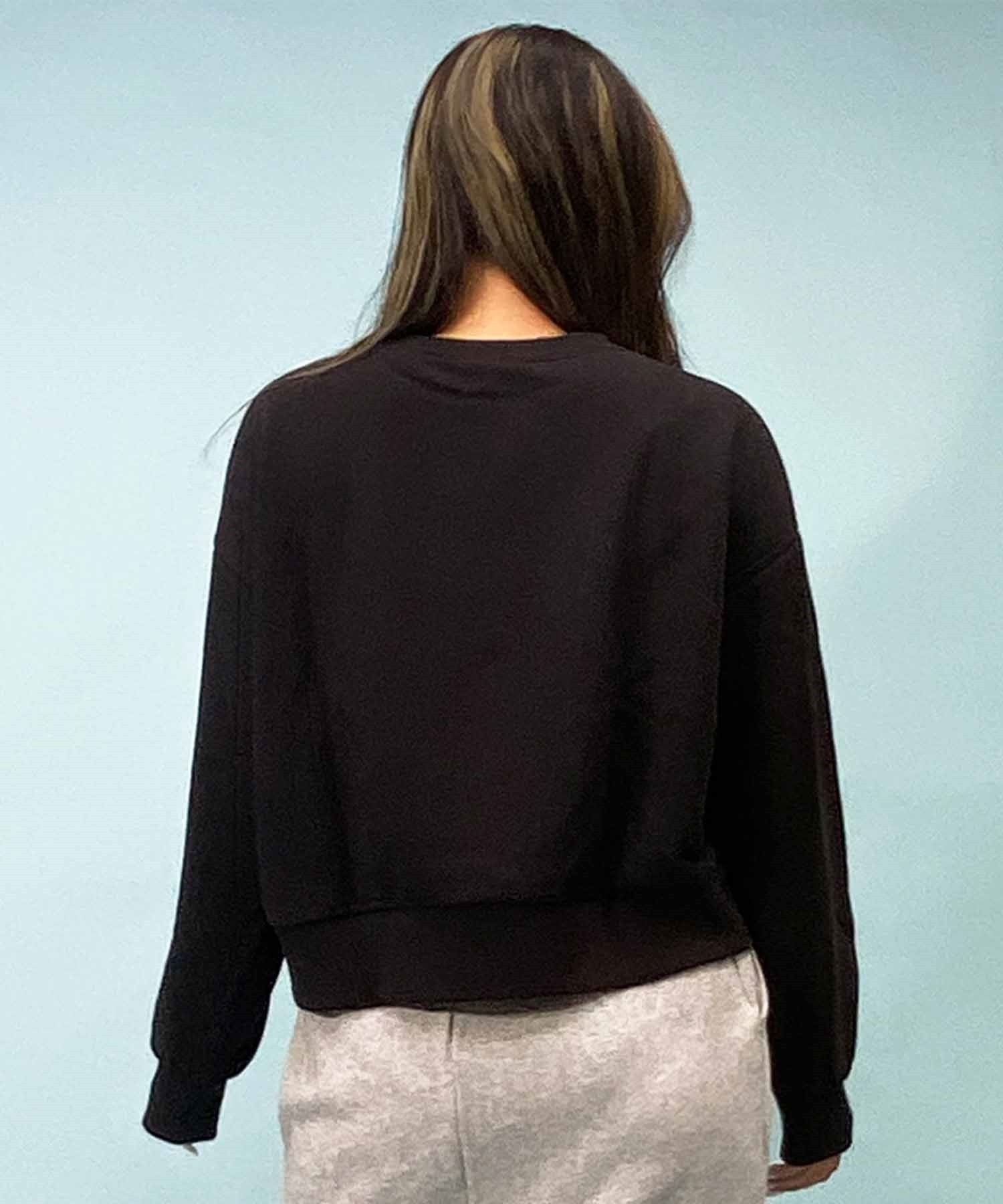 CHAMPION/チャンピオン レディース クロップドトレーナー ワンポイント