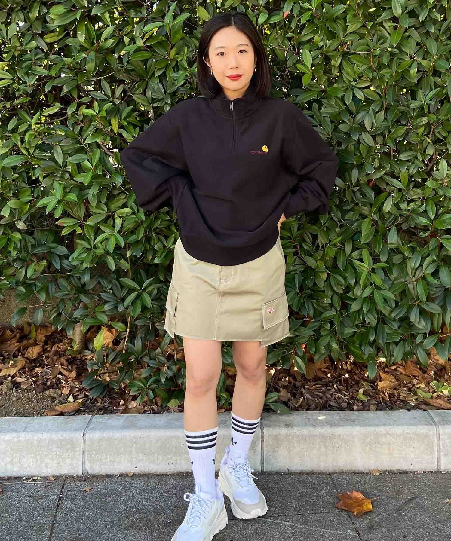 Carhartt/カーハート HALF ZIP AMERICAN SCRIPT SWEAT