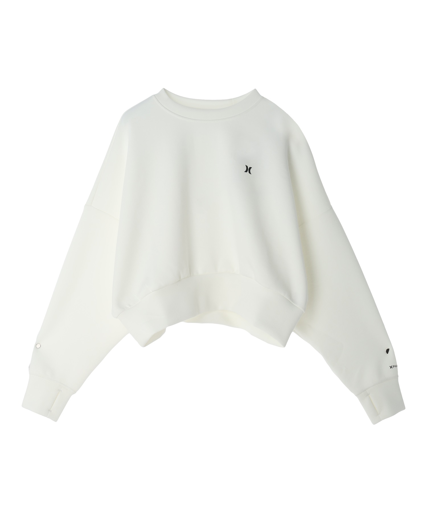 Hurley ハーレー MUJI WFL2322013 レディース トレーナー(BLK-S)