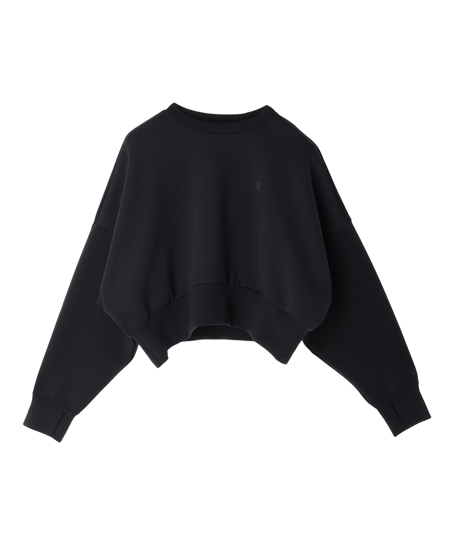 Hurley ハーレー MUJI WFL2322013 レディース トレーナー(BLK-S)