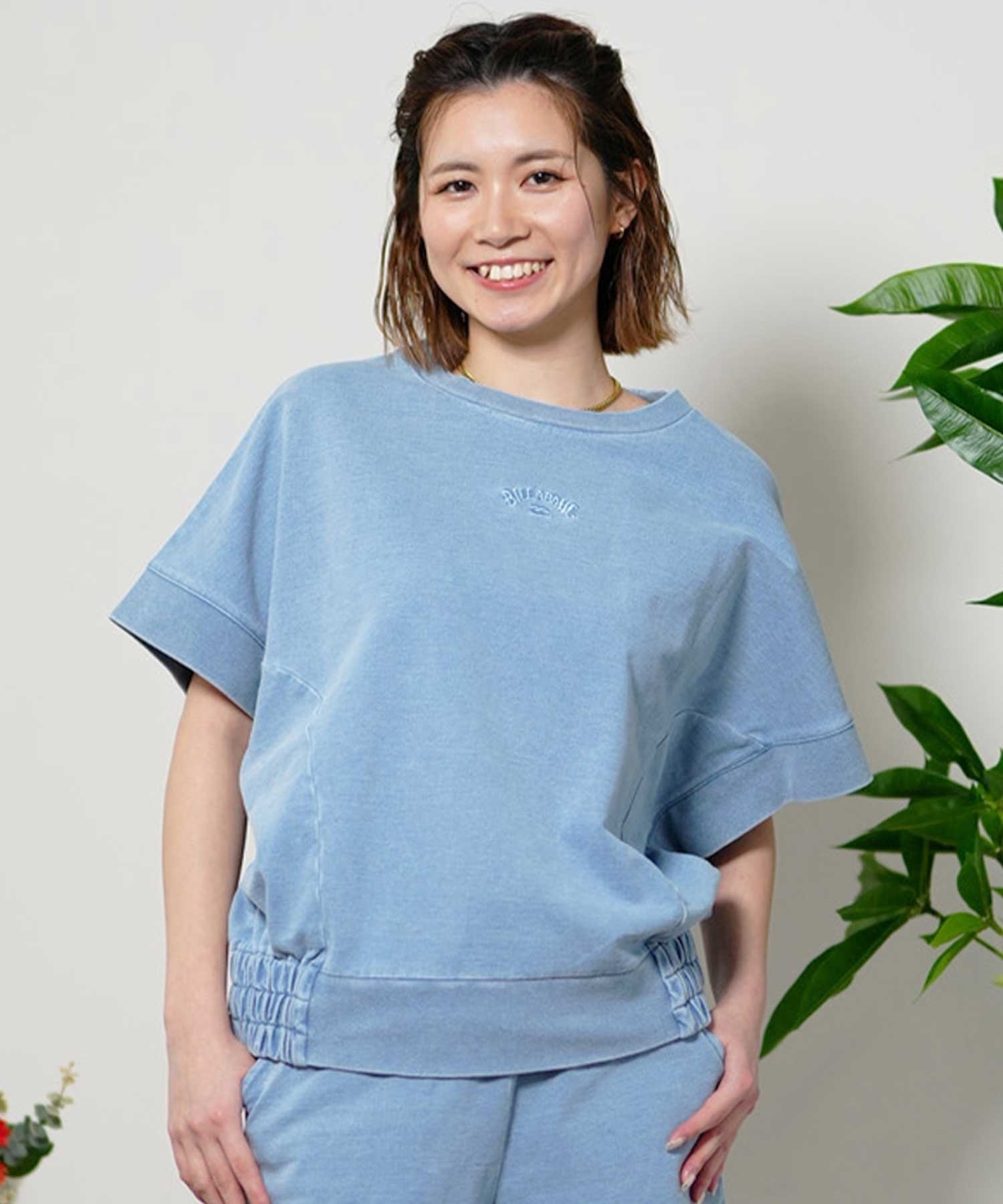 BiBiGrant レディースクルーネックビビパンプ10分袖 S