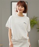 RVCA ルーカ ARCH RVCA SWEAT レディース 半袖 スウェット S S BE04C-211(BES0-S)