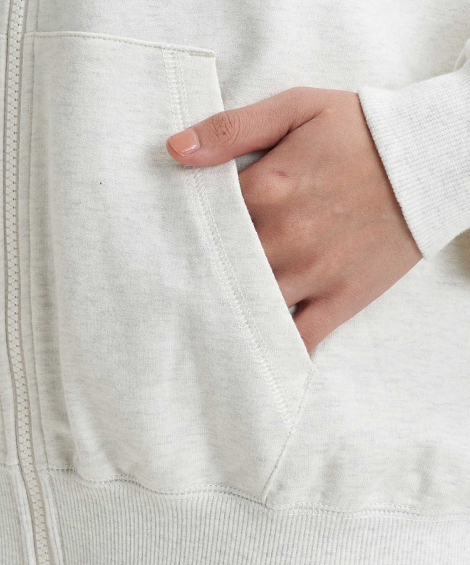 ROXY/ロキシー BACK LOGO ZIP レディース スウェット トップ