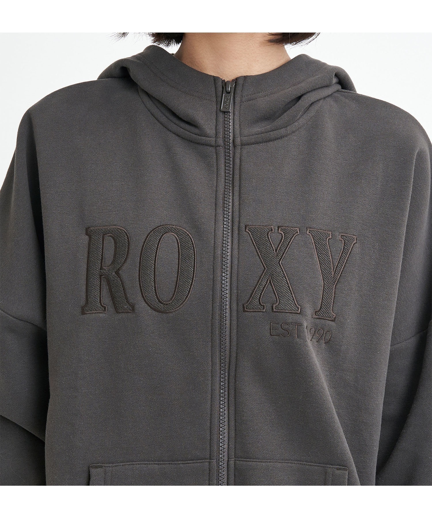ROXY/ロキシー ジビー ジップアップパーカーレディース  裏起毛 RZP234022(BBK-S)