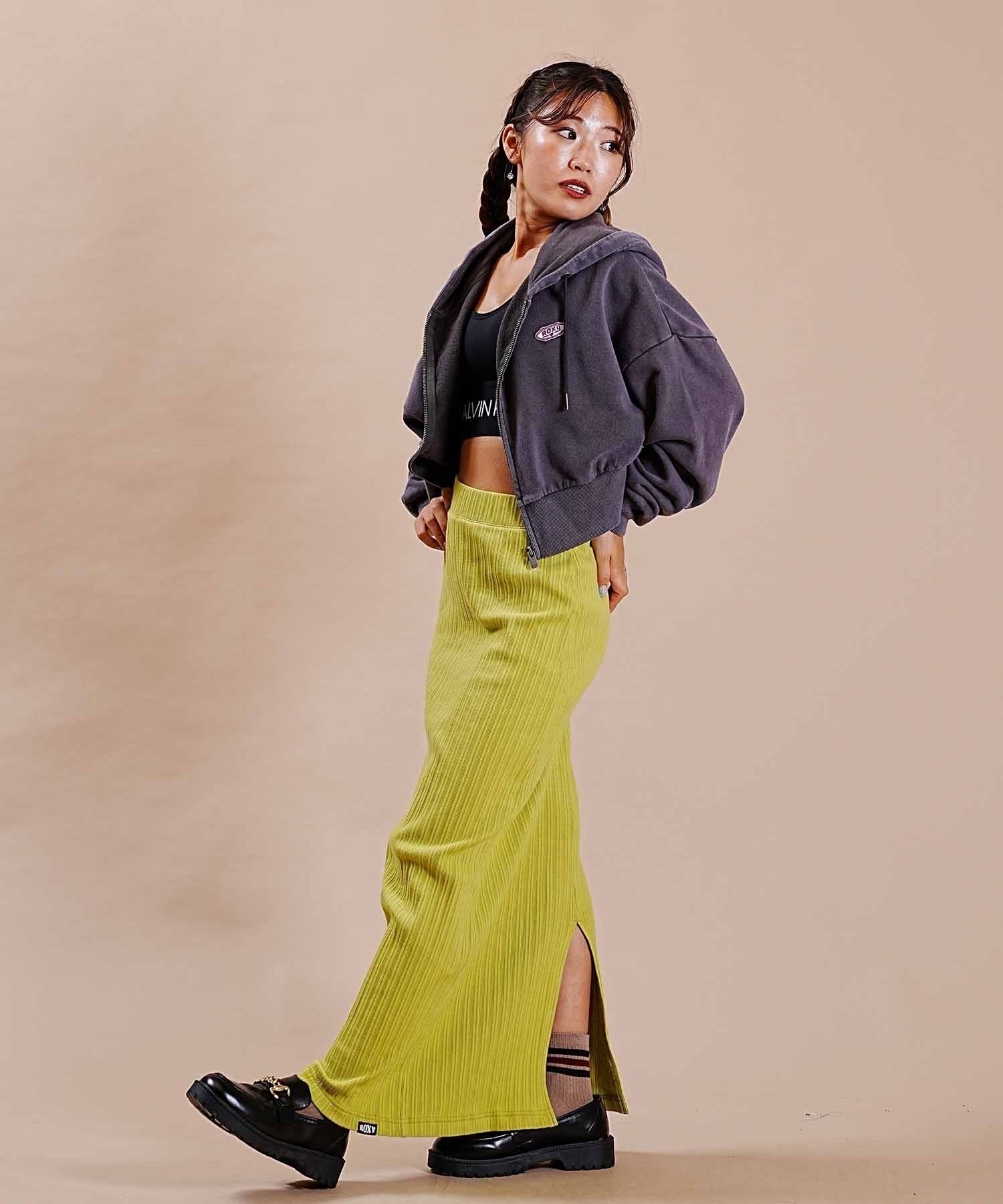 ROXY/ロキシー レディース パーカー ジップアップ ショート丈 ワン