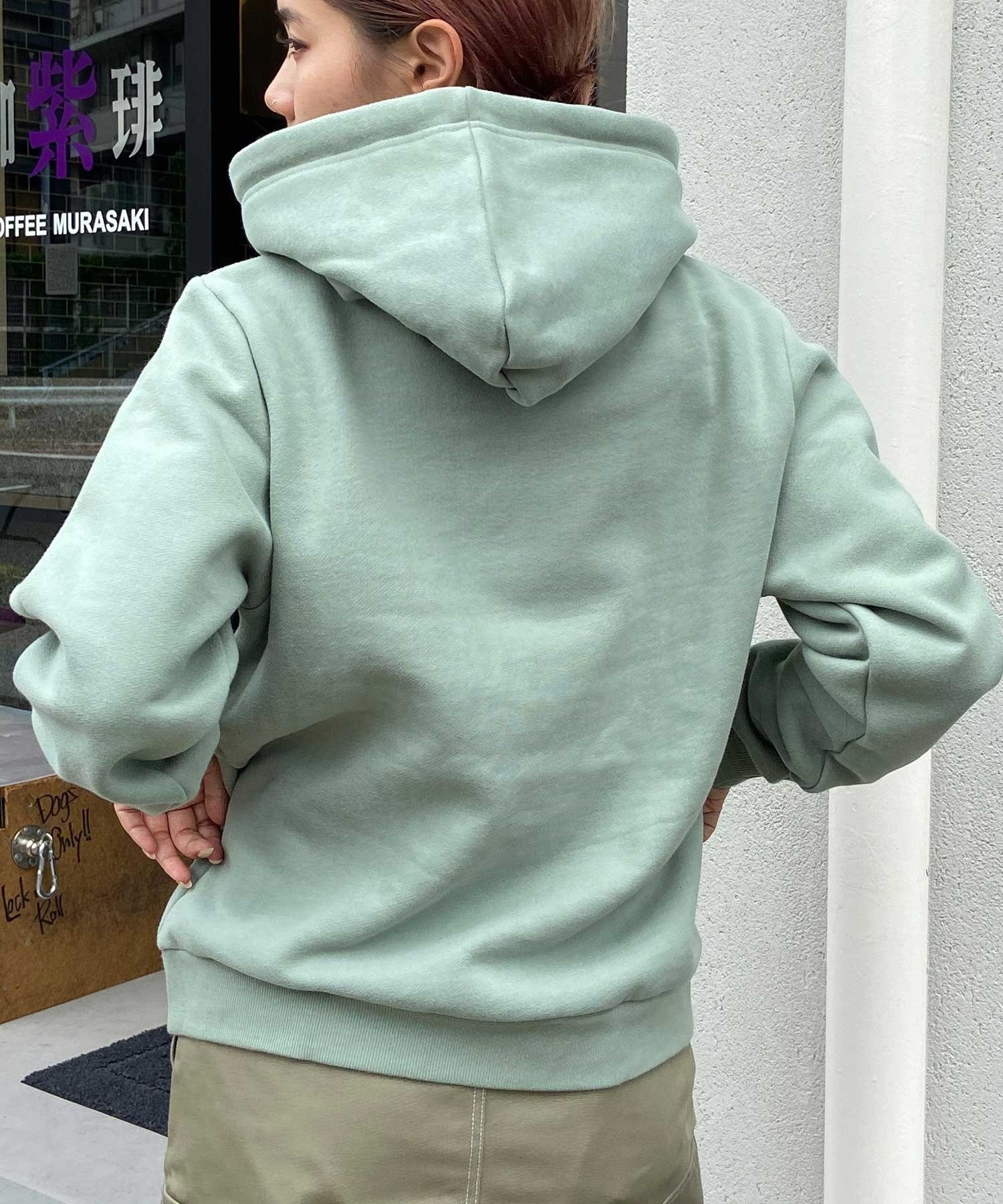 RVCA/ルーカ レディース プルオーバー パーカー ビッグサイズ 裏