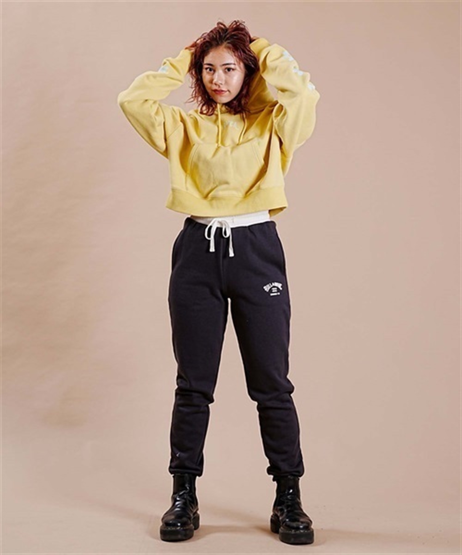 RVCA/ルーカ DAISY CROPPED HOODIE スウェット パーカー ショート丈 BD044-159(MDP0-S)