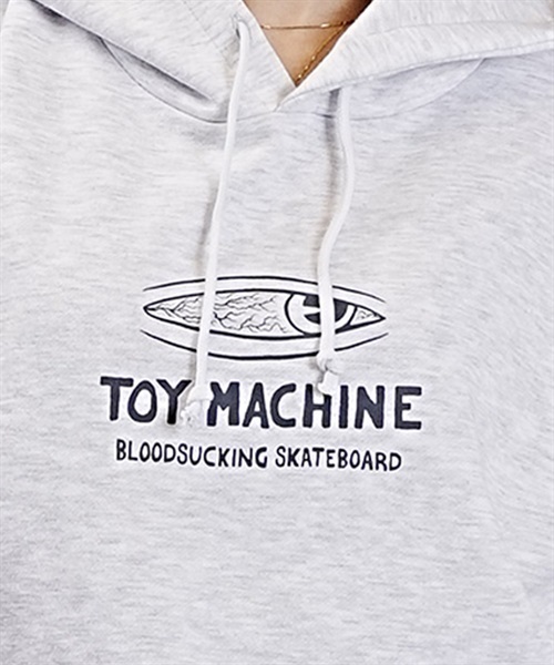【ムラサキスポーツ限定】TOY MACHINE/トイマシーン パーカー プルオーバー スウェット バックプリント ビッグシルエット MTMFDSW14(SBLK-M)