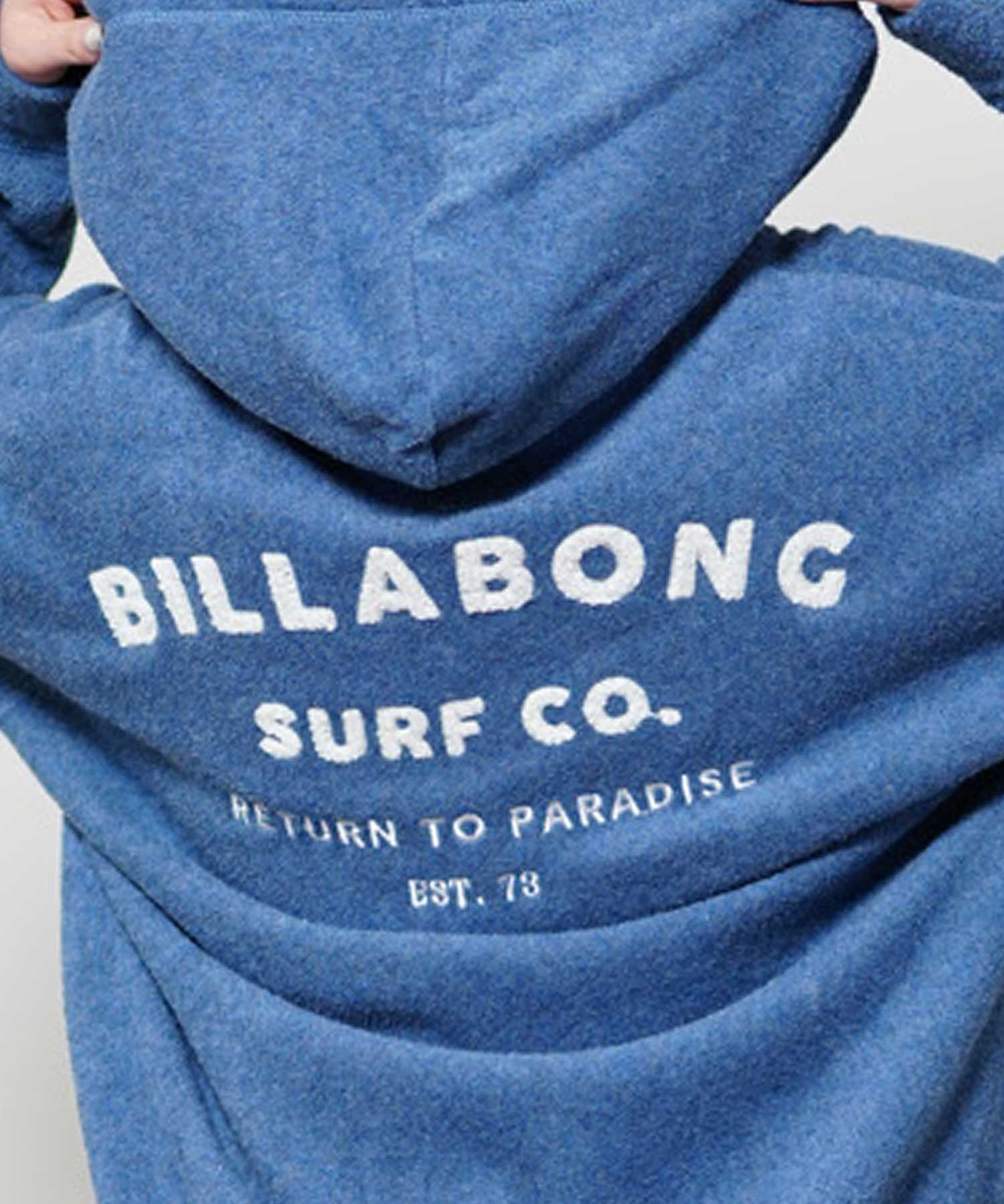 BILLABONG ビラボン PILE ZIP PARKA レディース ジップアップ