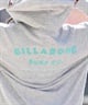 【クーポン対象】BILLABONG ビラボン PILE ZIP PARKA レディース ジップアップ パーカー BE013-034(IND-M)