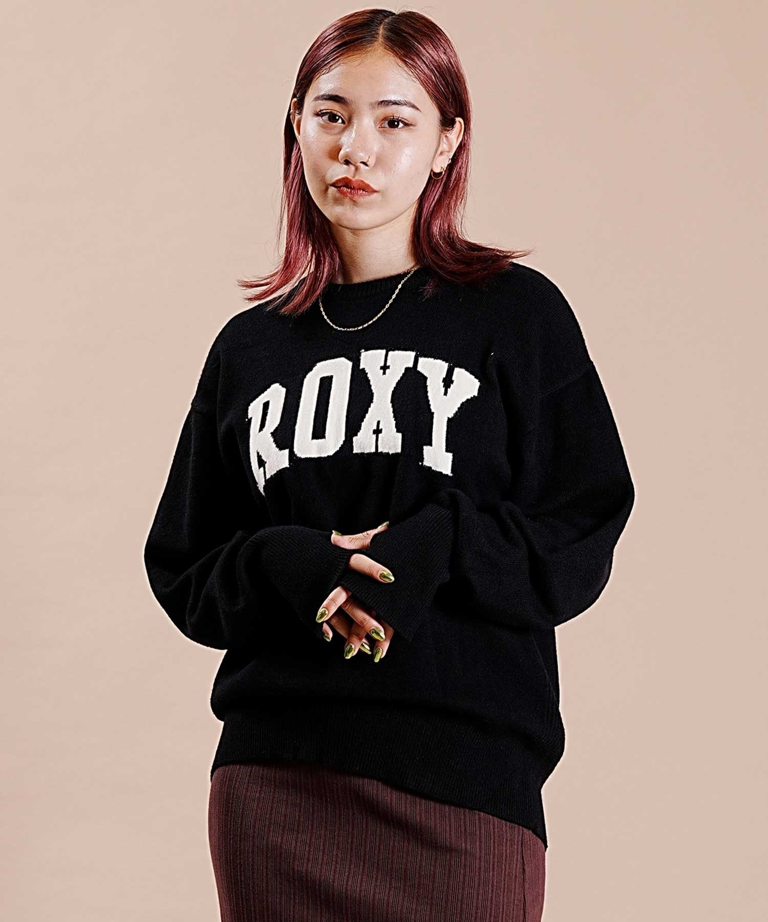 ROXY/ロキシー レディース プルオーバー ニット クルーネック RSR234627T(BLU-M)