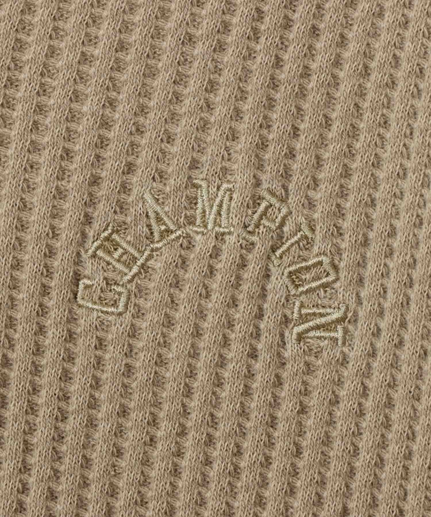 CHAMPION/チャンピオン レディース Vネックカーディガン ワッフルニット 無地ニット C3-Y407(370-M)