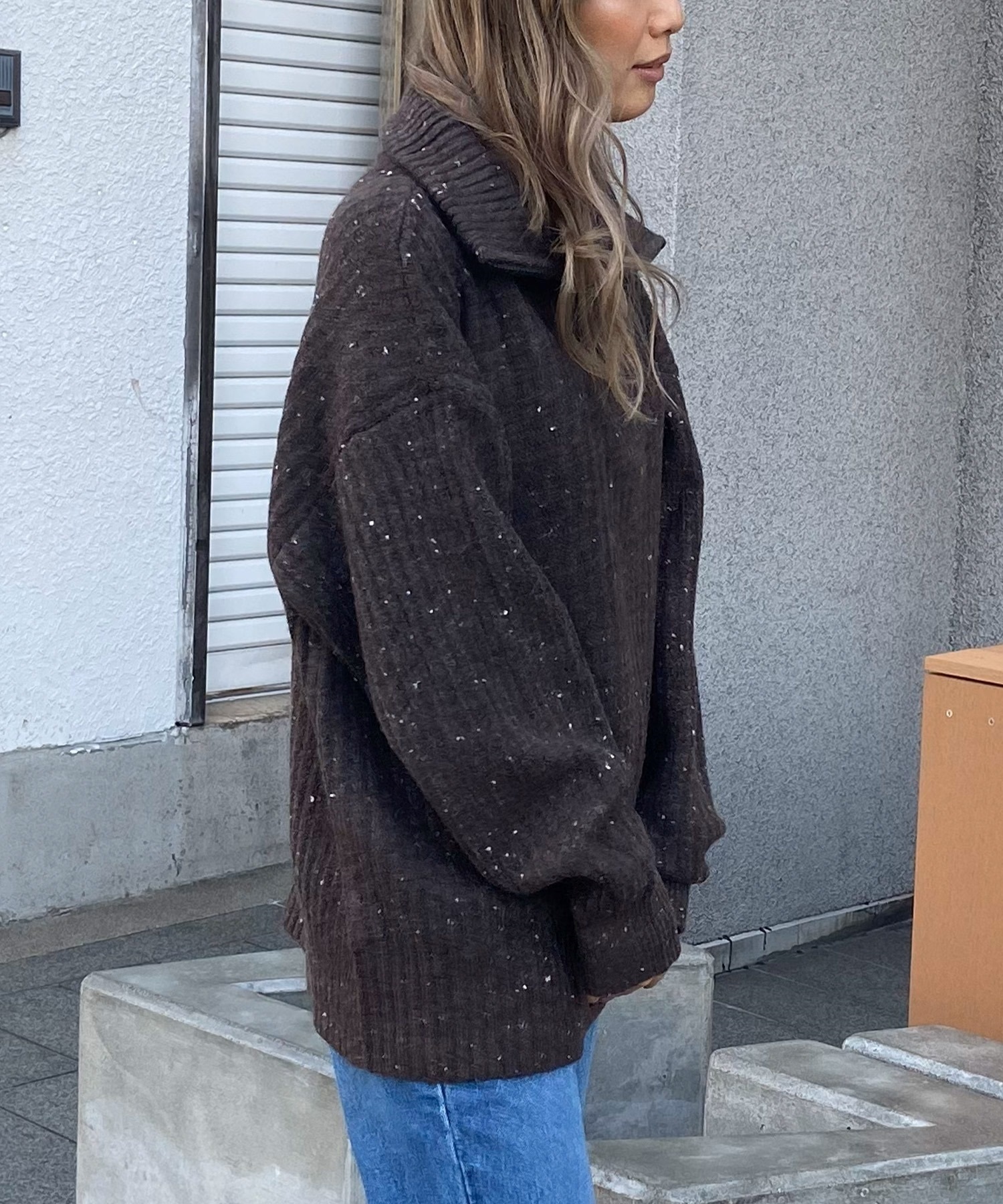 RIKKA FEMME リッカファム ZIP/HRF23FW18 レディース セーター