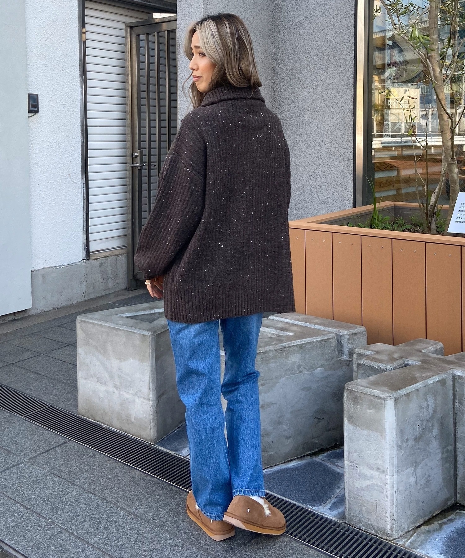 RIKKA FEMME リッカファム ZIP/HRF23FW18 レディース セーター(OFF-F)