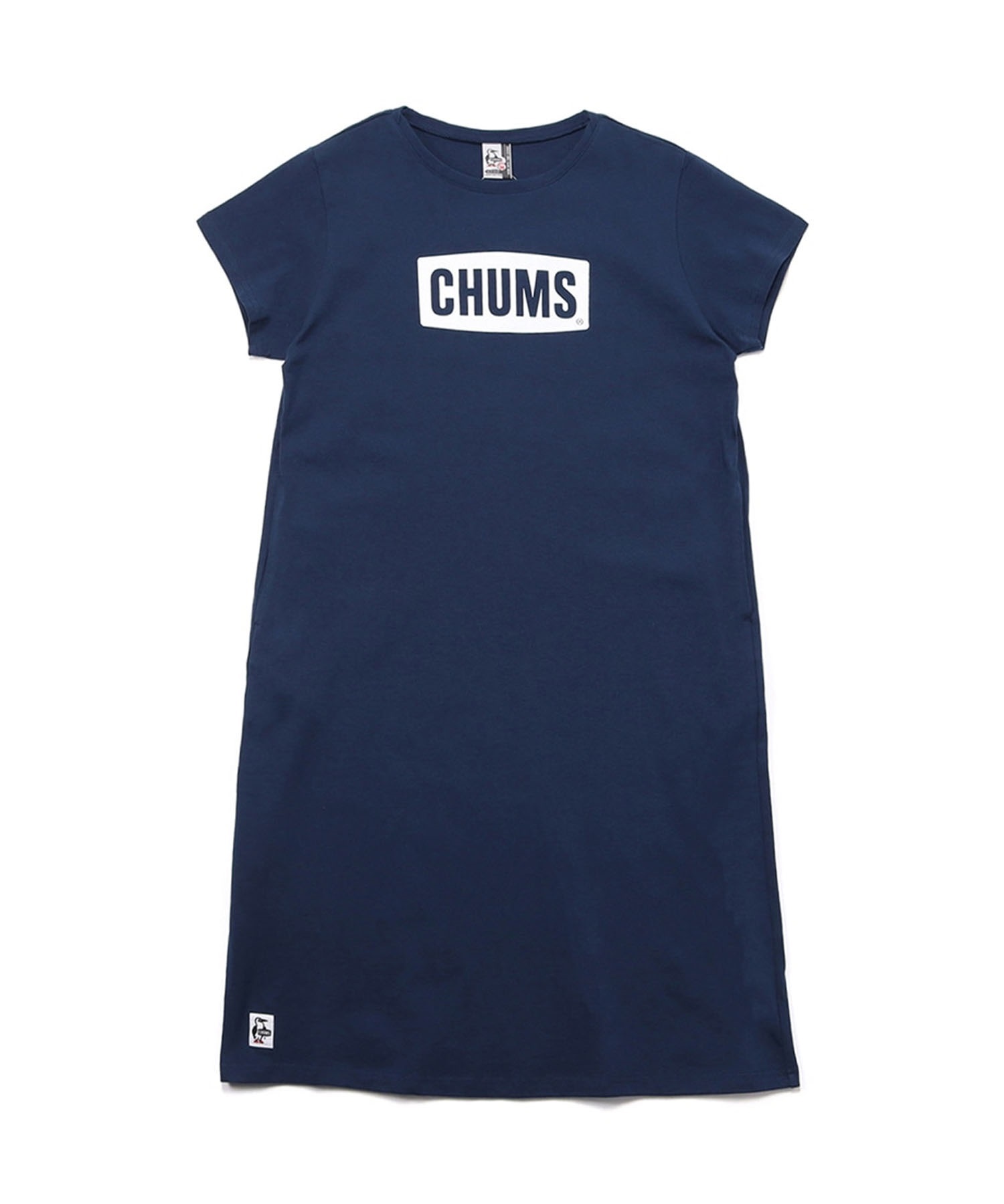 CHUMS チャムス CHUMS Logo Dress レディース ワンピース ロゴ ショートスリーブ CH18-1259(G076-M)