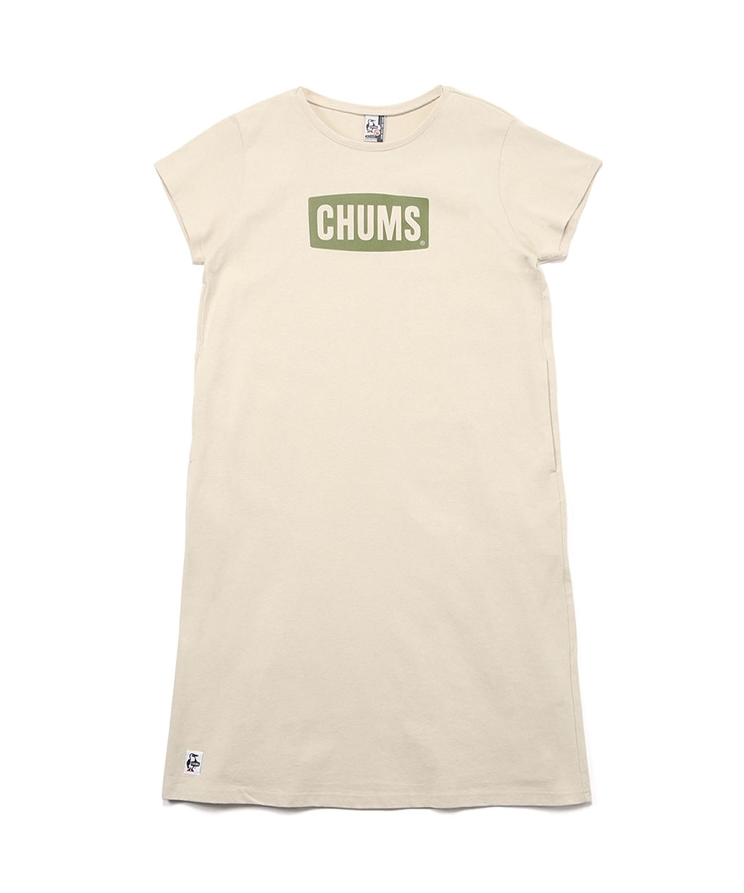 CHUMS チャムス CHUMS Logo Dress レディース ワンピース ロゴ ショートスリーブ CH18-1259(N034-M)